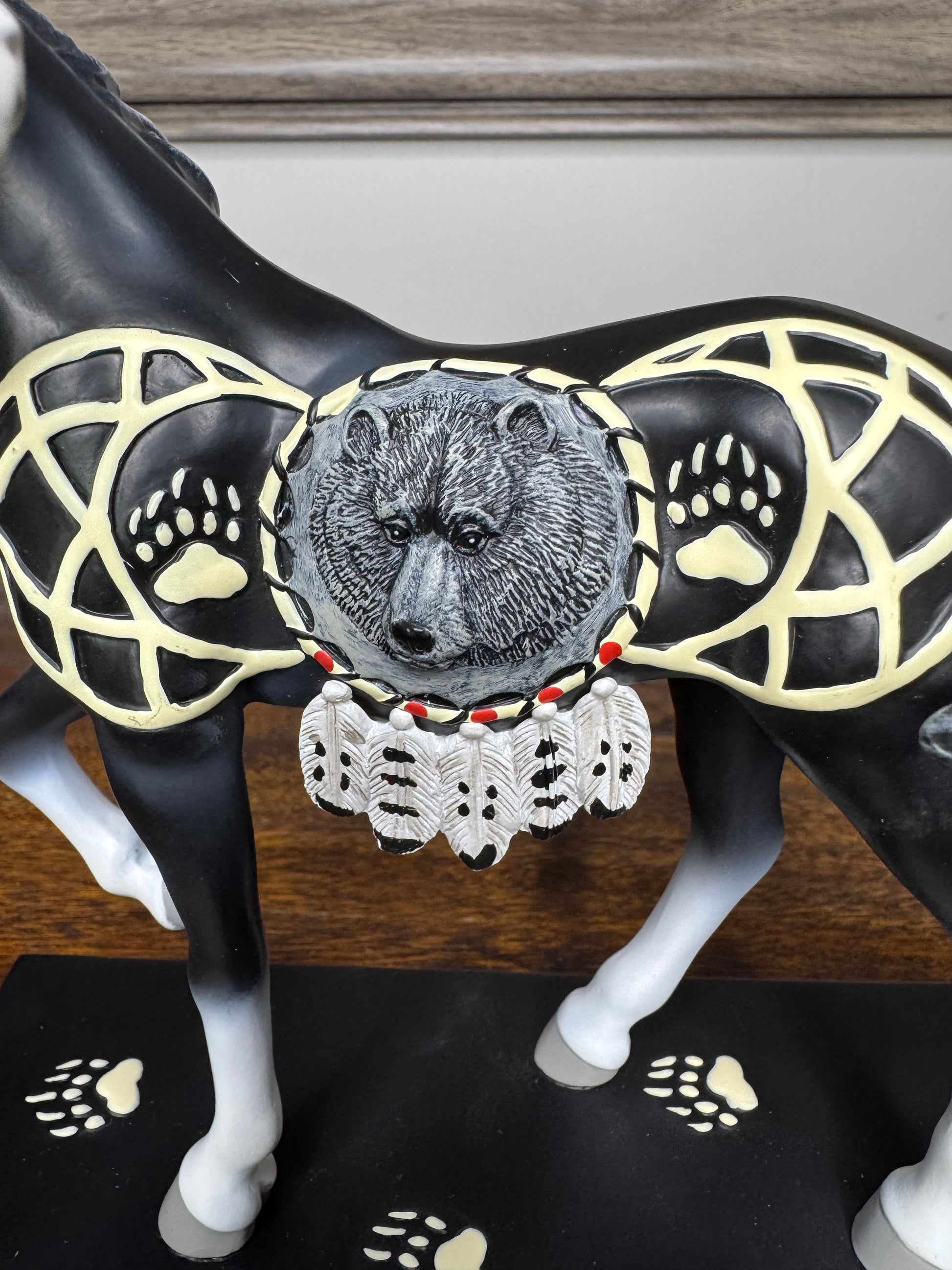 Trail of Painted Ponies Bear Medicine Figurine. NIB