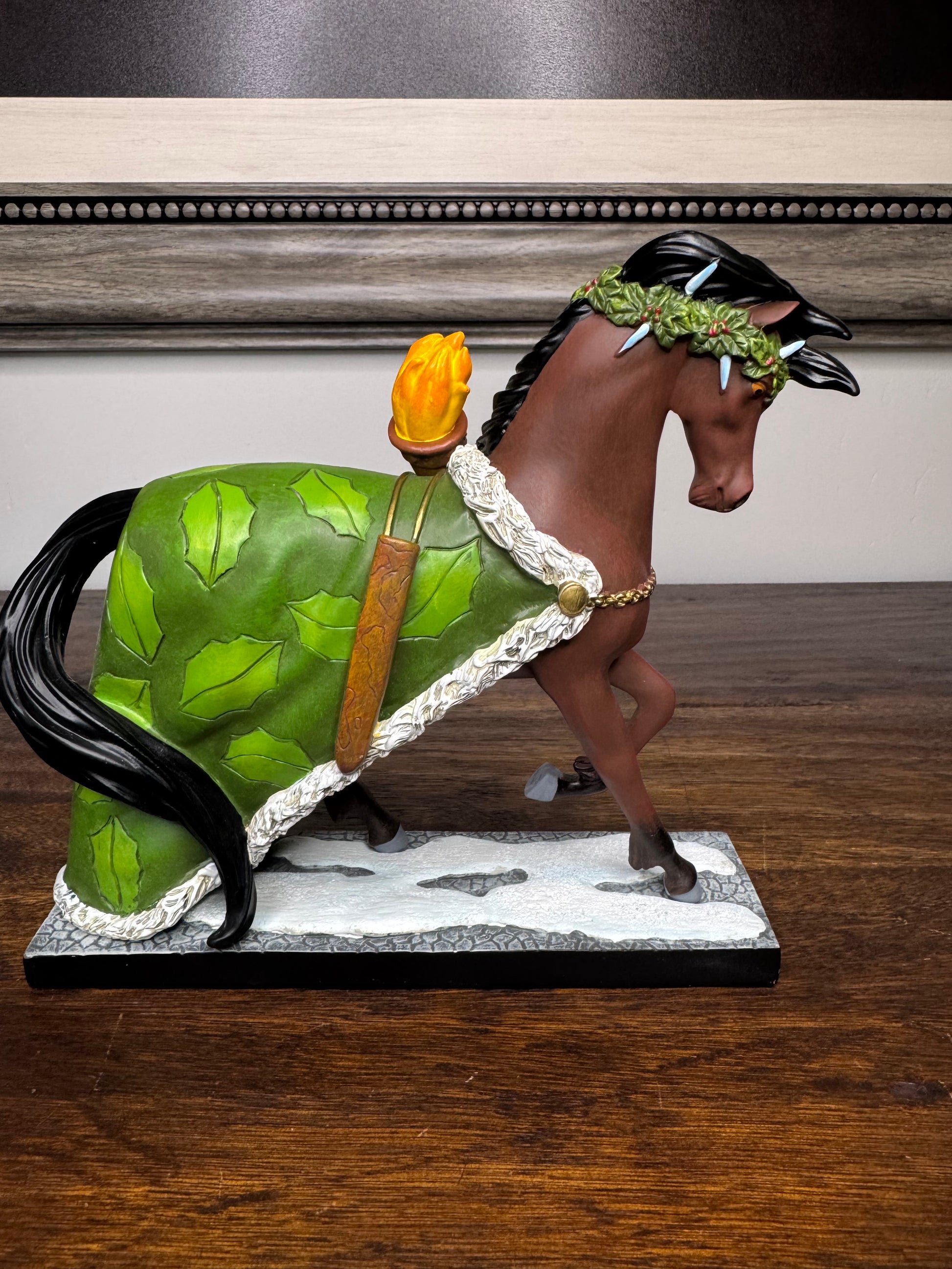 Spirit of Christmas Present Trail of Painted Ponies Figurine