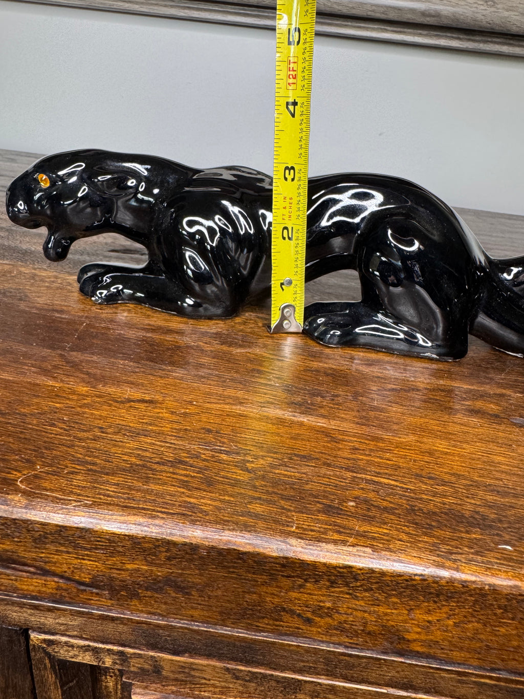 MCM Crouching Black Panther Medium Size