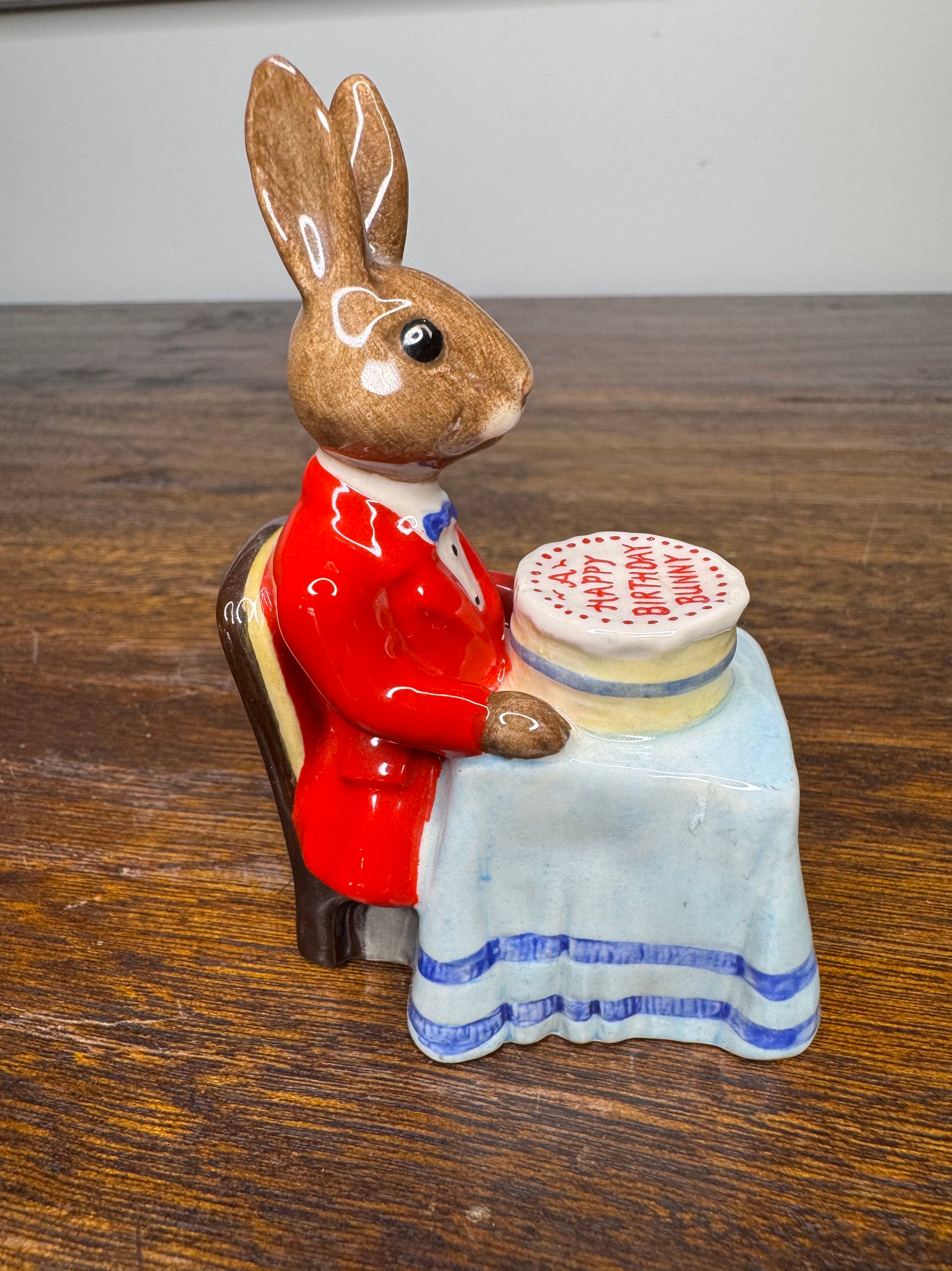 Royal Doulton Happy Birthday Bunnykins Figurine