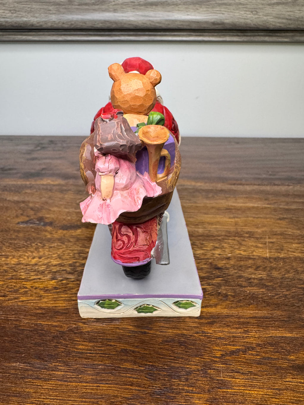 Jim Shore Heartwood Creek “Cruisin Towards Christmas” Santa Riding a Motorcycle