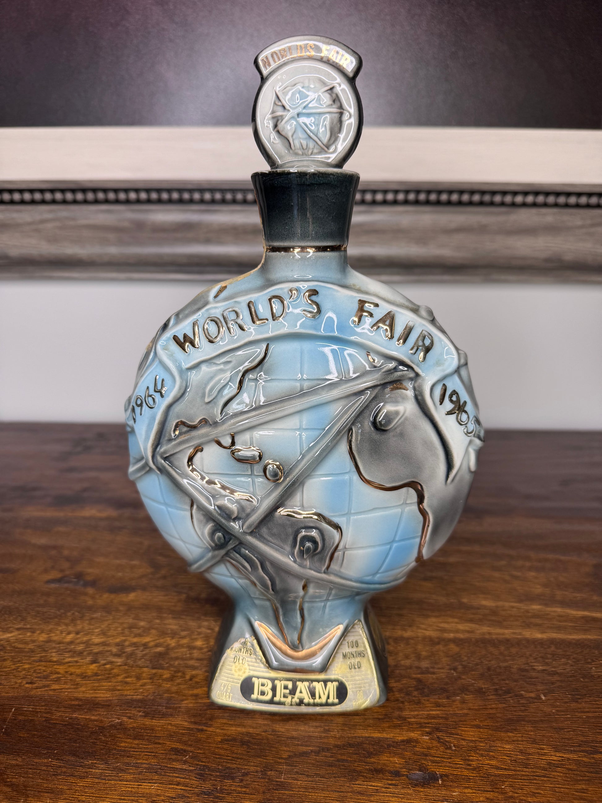 Vintage 1964-65 Jim Beam World’s Fair Decanter