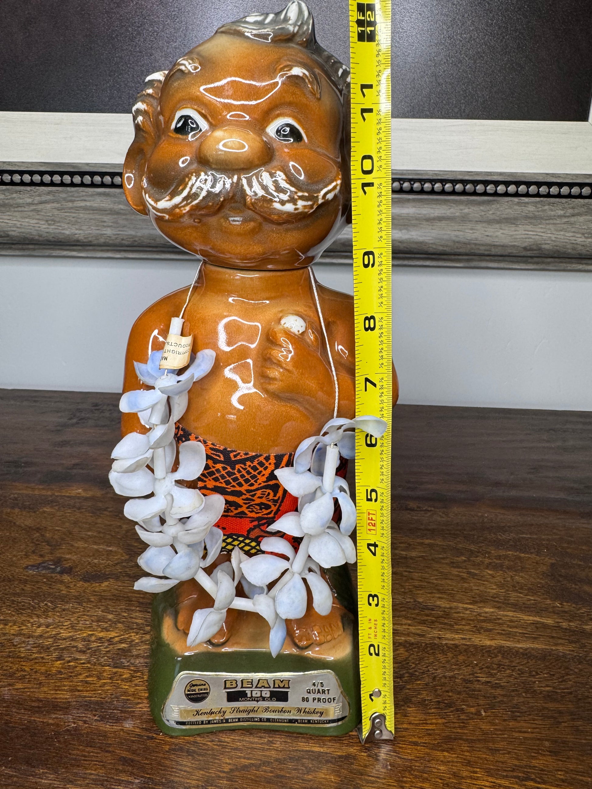 Vintage Jim Beam Surfer “ Menehune” Decanter