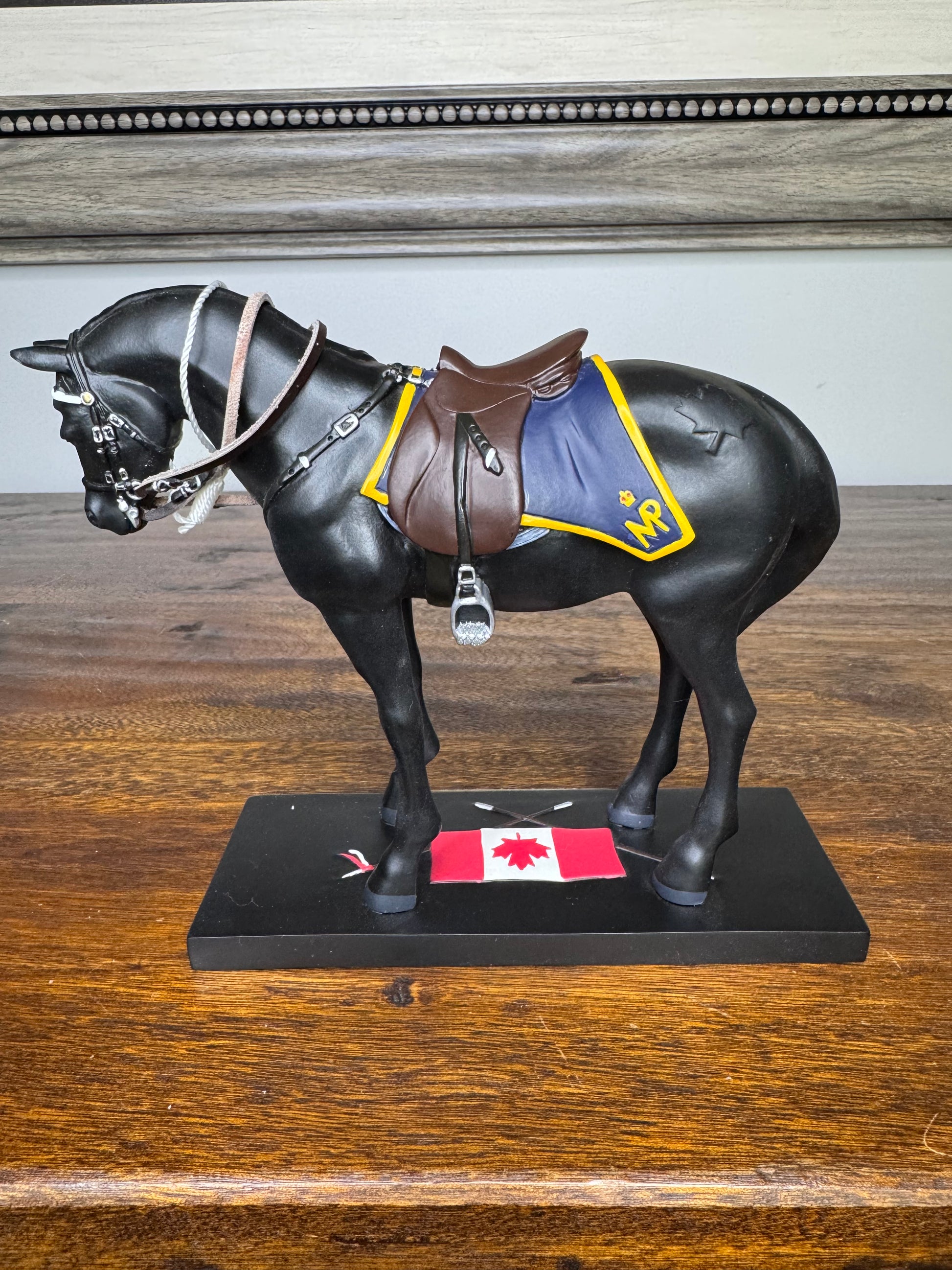 Trail of Painted Ponies Standing Guard w/ Original Box