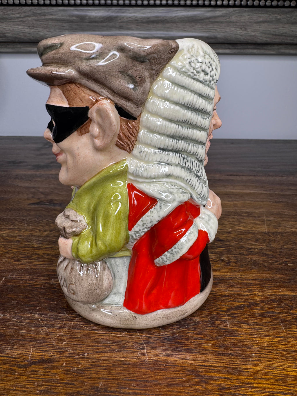 Royal Doulton Small The Judge and the Thief Toby Jug RARE