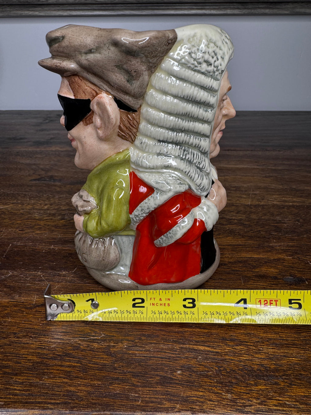 Royal Doulton Small The Judge and the Thief Toby Jug RARE