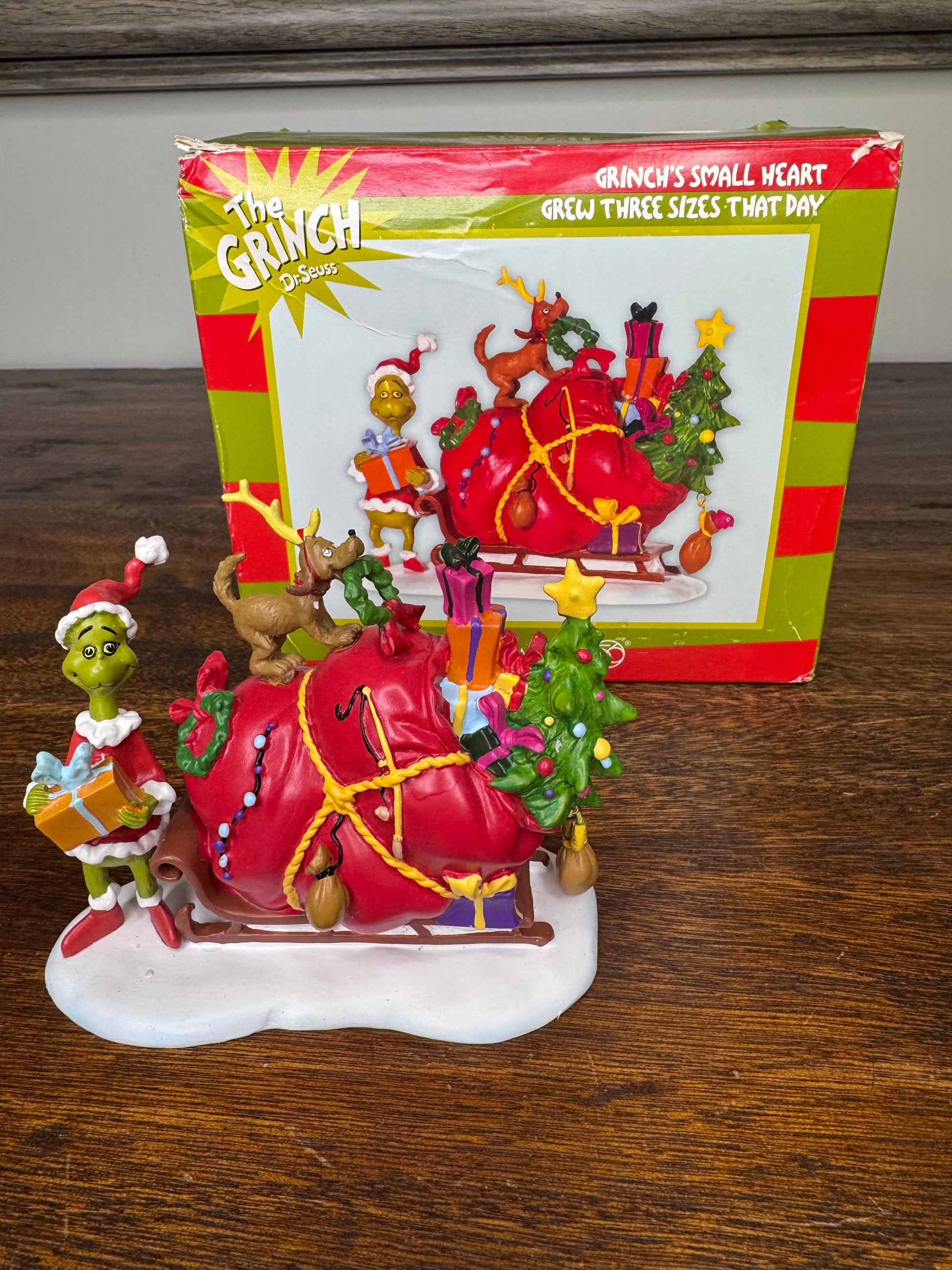 Dept 56 Grinch Village Accessory “The Grinch’s Small Heart” NIB