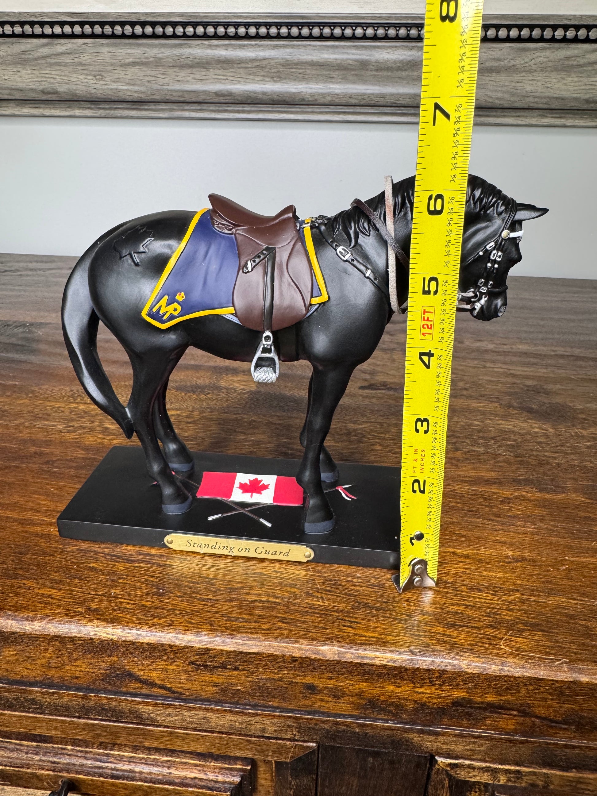 Trail of Painted Ponies Standing Guard w/ Original Box