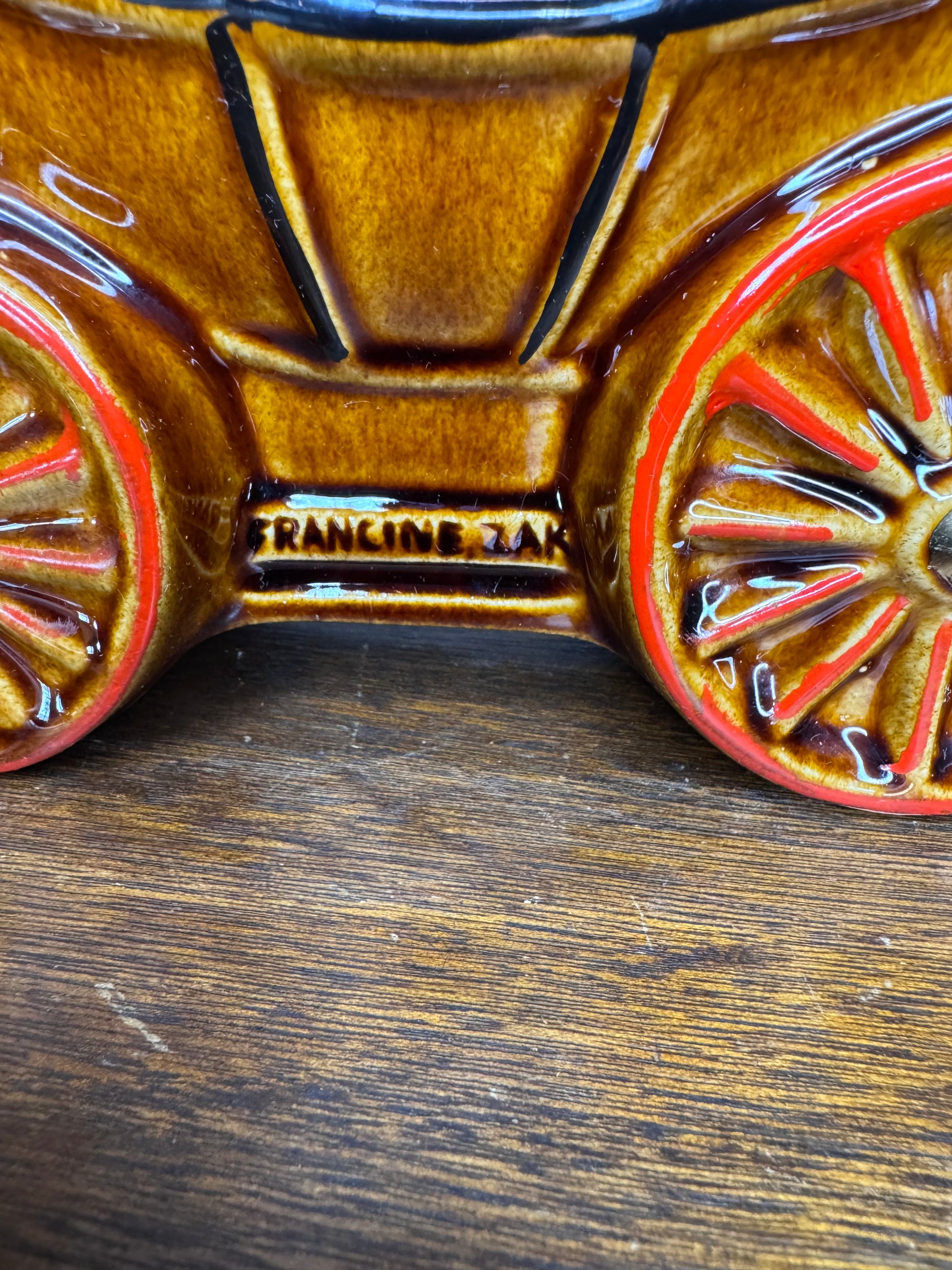 Vintage 1969 Ezra Brooks Overland Express Stage Coach Decanter