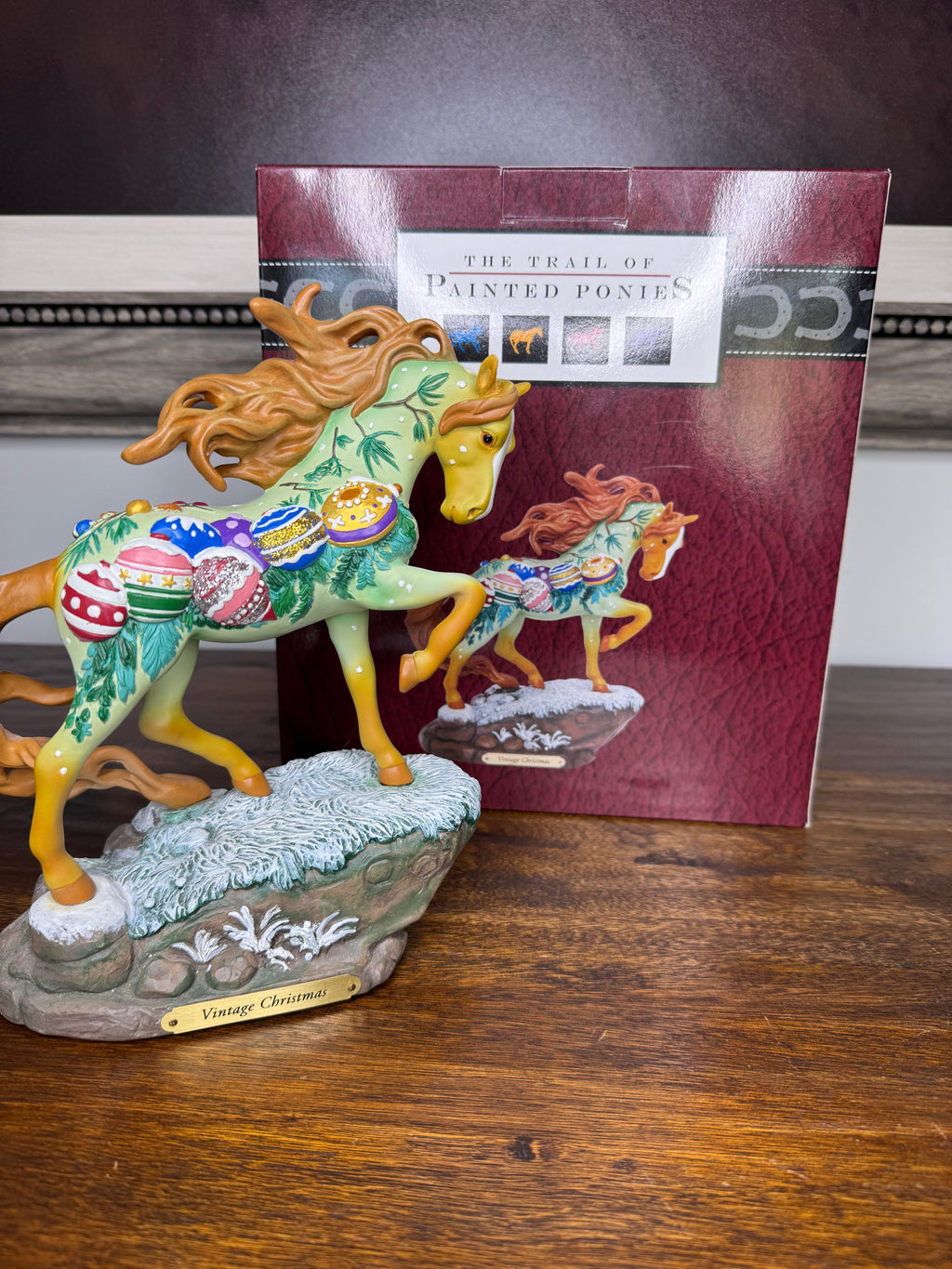 Trail of Painted Ponies “Vintage Christmas” NIB 1E