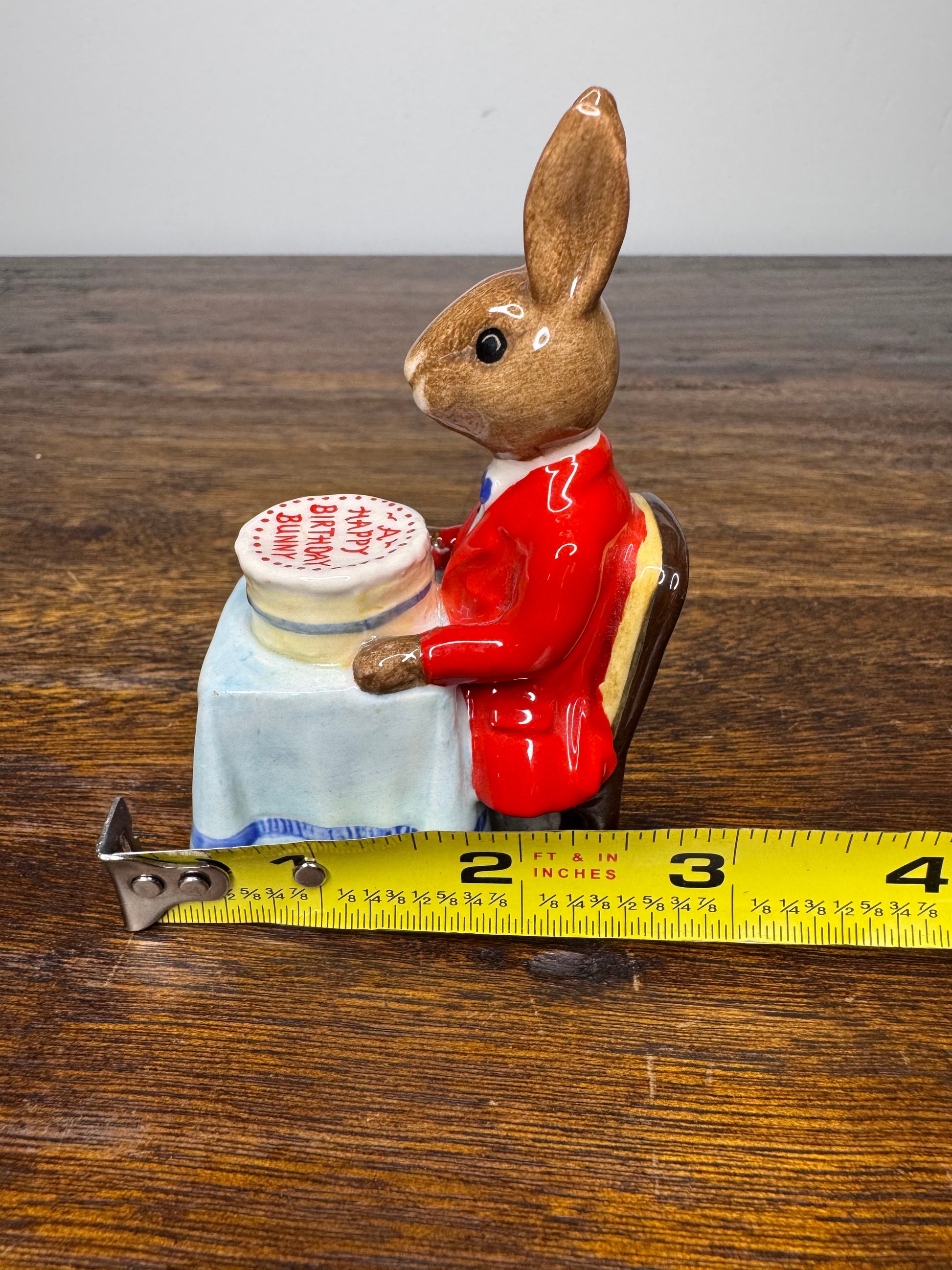 Royal Doulton Happy Birthday Bunnykins Figurine