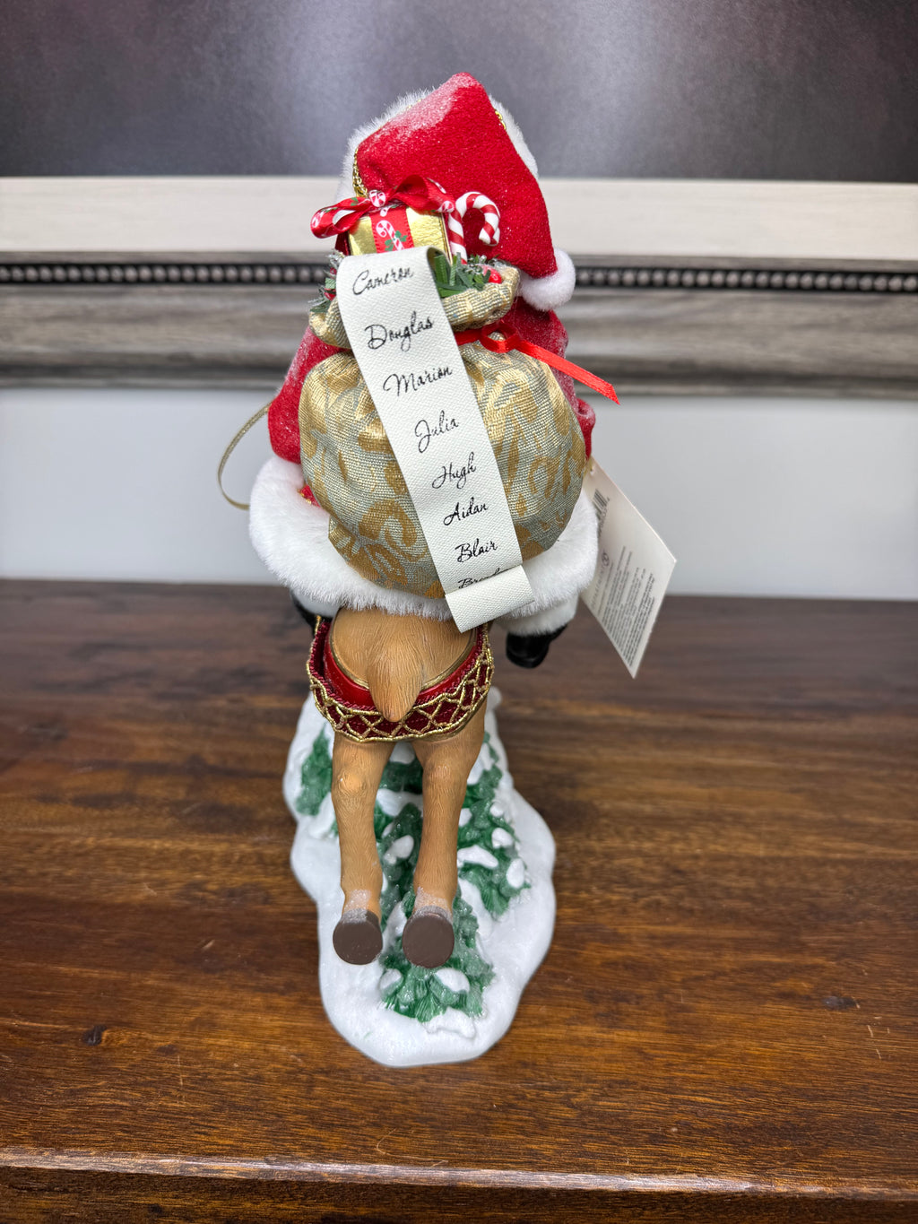 Possible Dreams 10 Santa’s Leaping Figurine