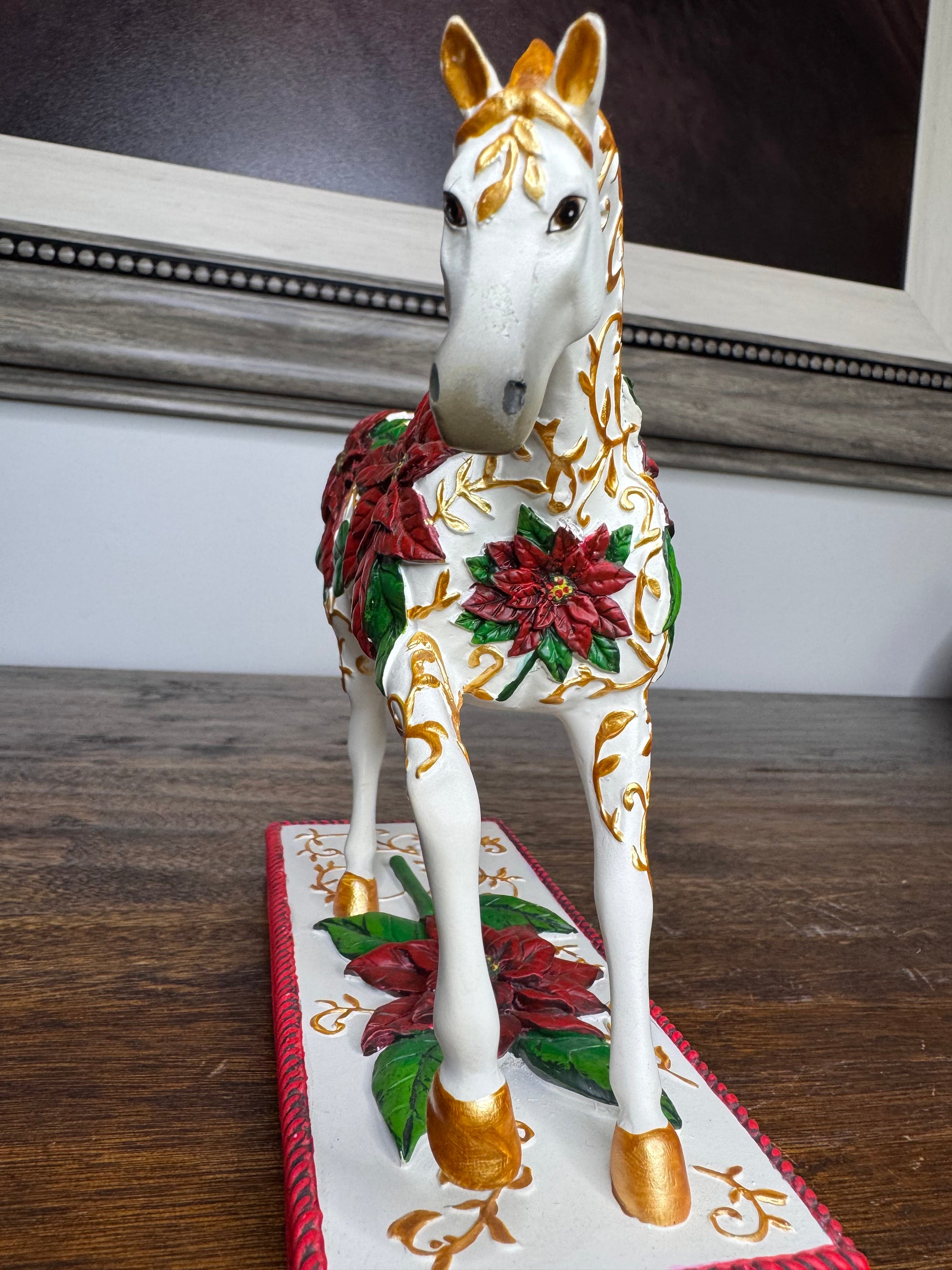 Trail of Painted Ponies Poinsettia Pony 1E w/Box