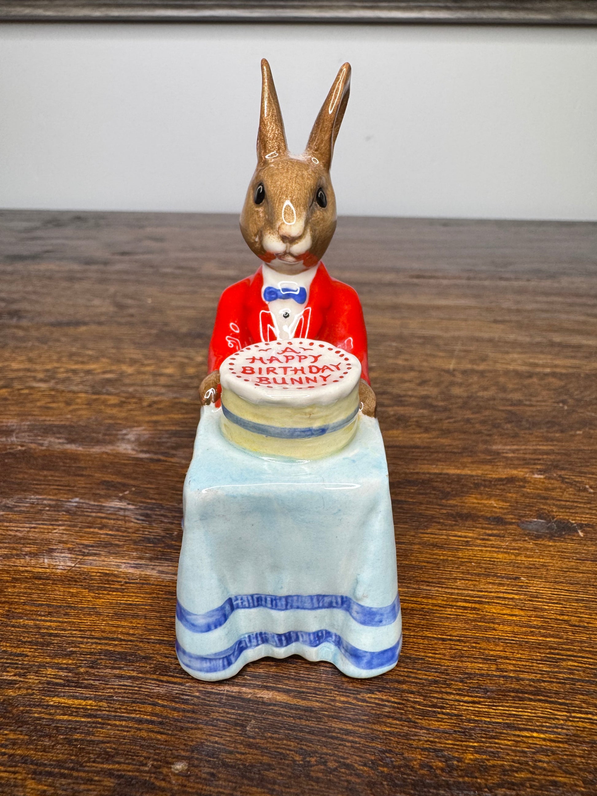 Royal Doulton Happy Birthday Bunnykins Figurine