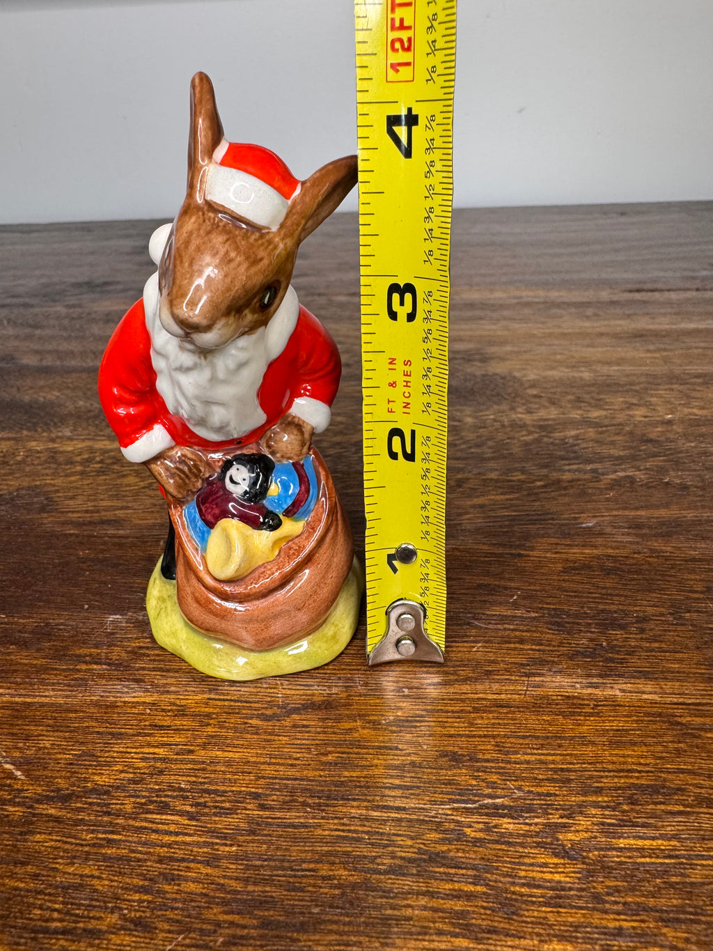 Vintage Royal Doulton Santa Bunnykins Happy Christmas Figurine
