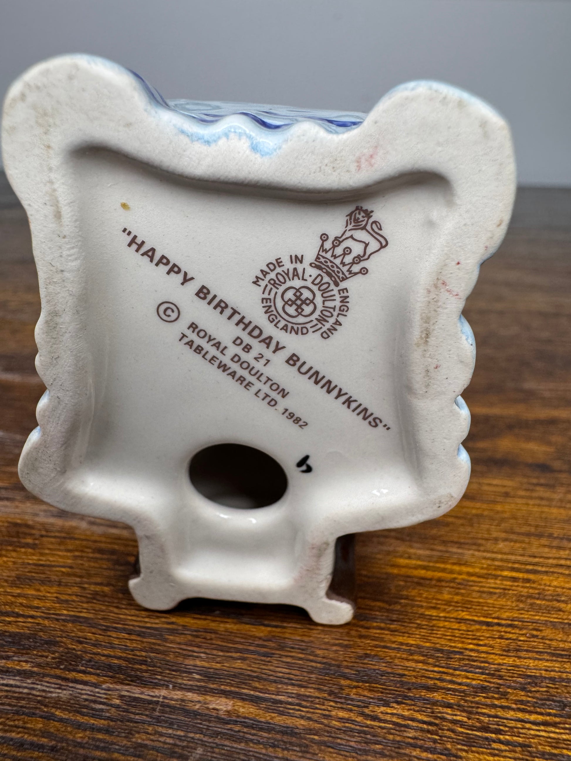 Royal Doulton Happy Birthday Bunnykins Figurine