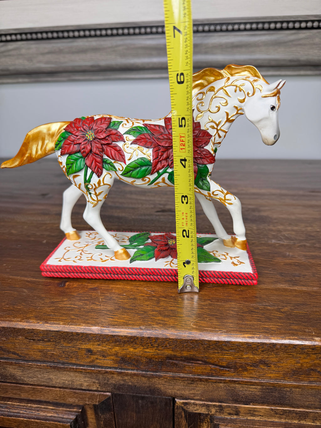 Trail of Painted Ponies Poinsettia Pony 1E w/Box