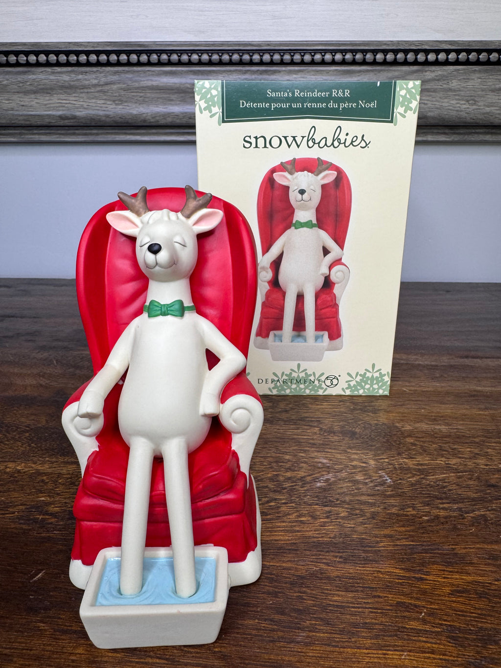 Dept 56 Snow Babies Reindeer R&R