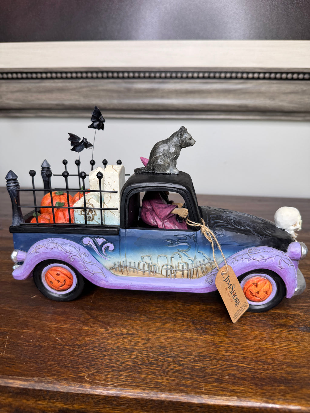 Jim Shore Heartwood Creek Halloween Pickup Truck