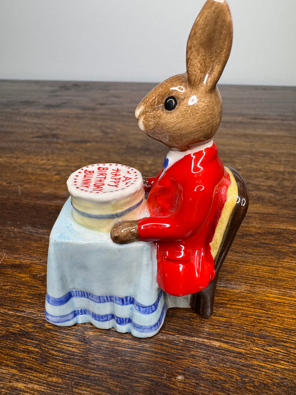 Royal Doulton Happy Birthday Bunnykins Figurine