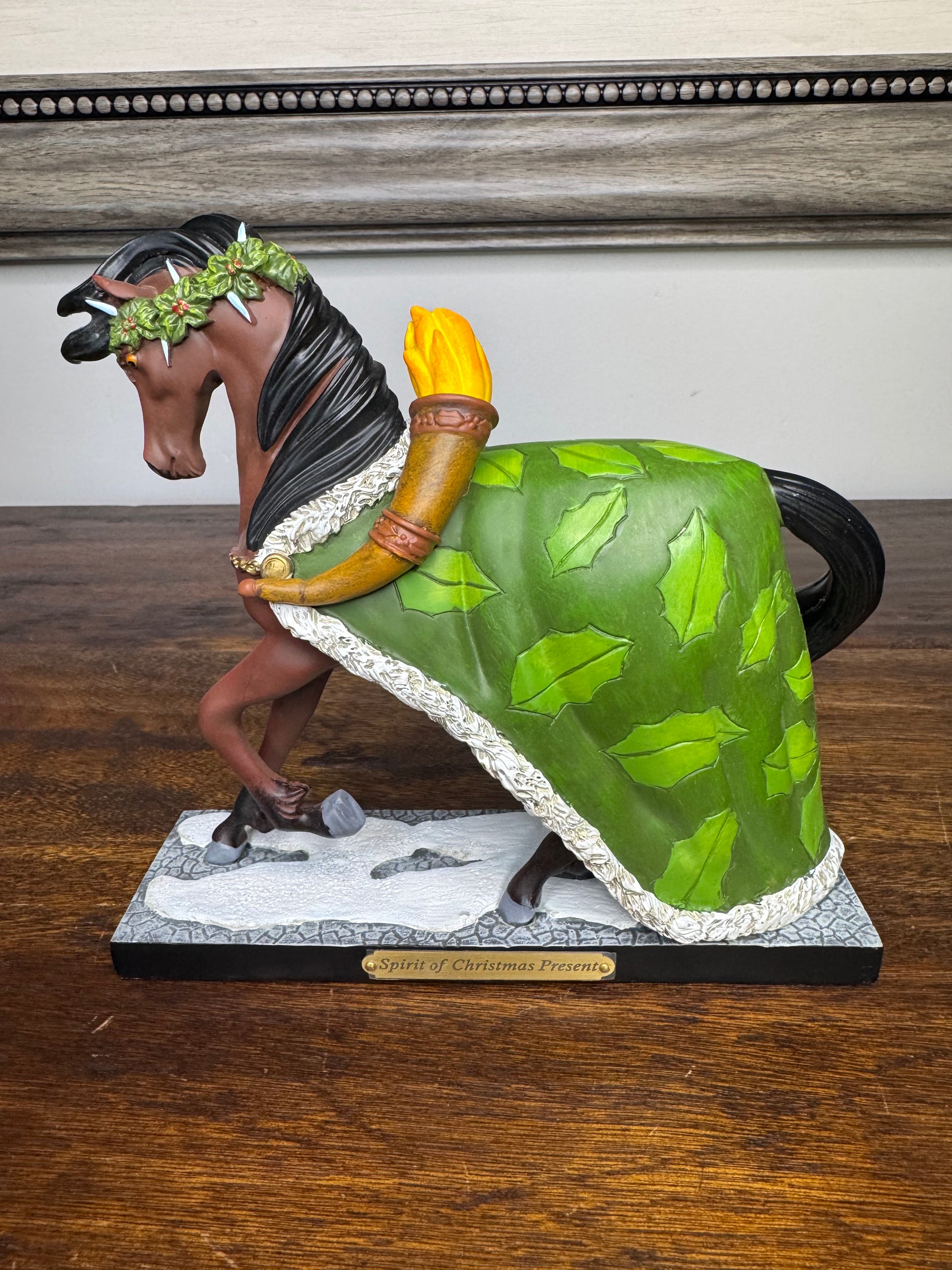 Spirit of Christmas Present Trail of Painted Ponies Figurine