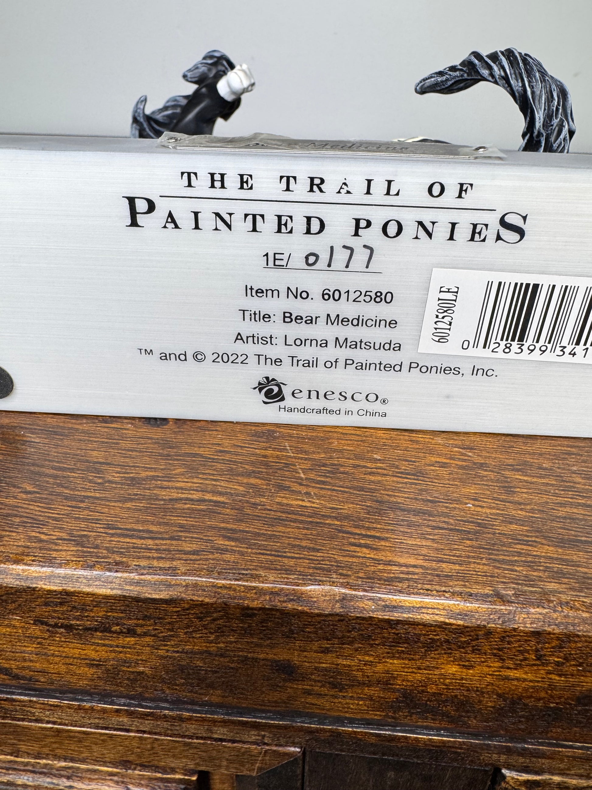 Trail of Painted Ponies Bear Medicine Figurine. NIB