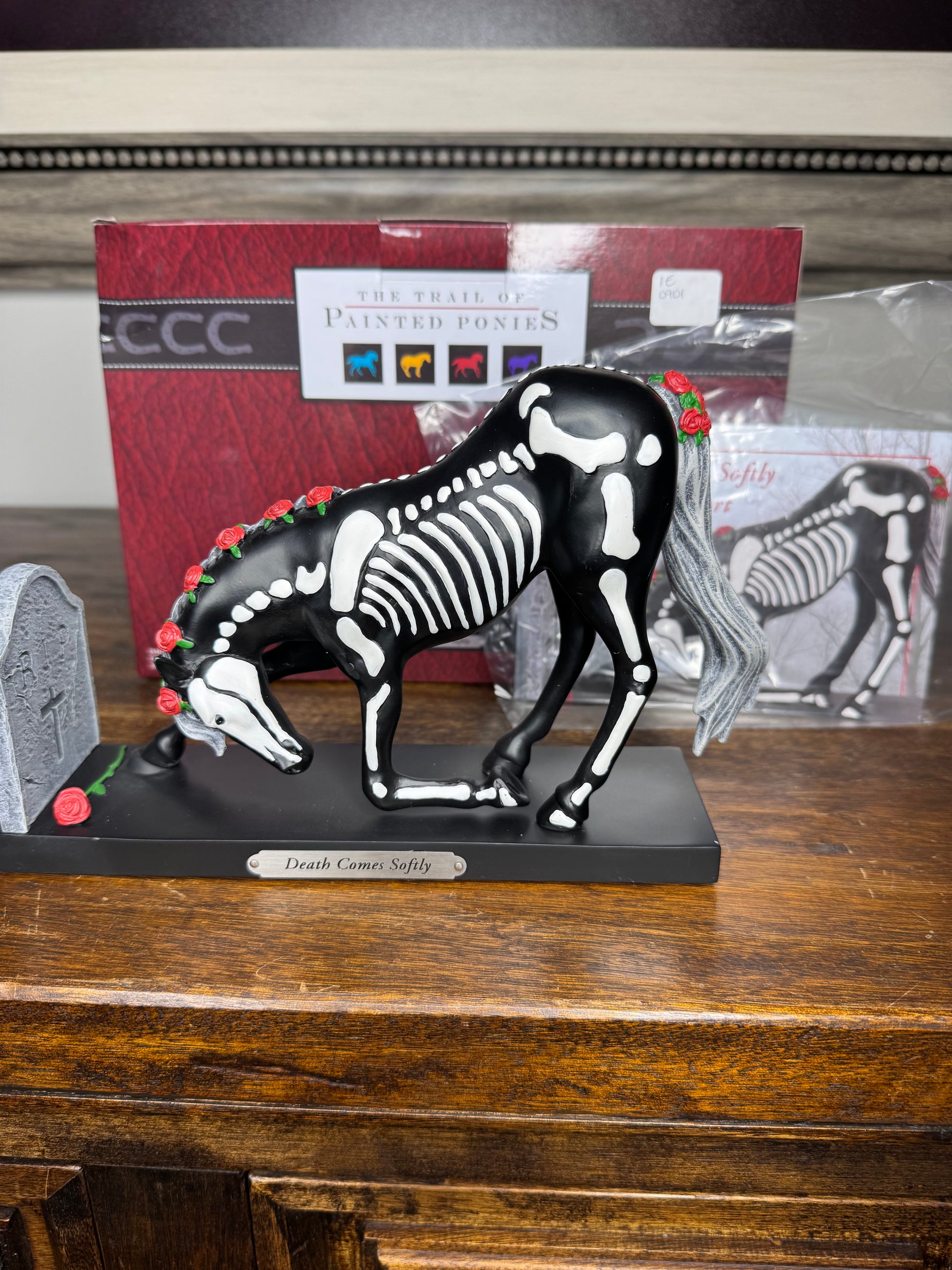 Trail of Painted Ponies Death Comes Softly Figurine NIB