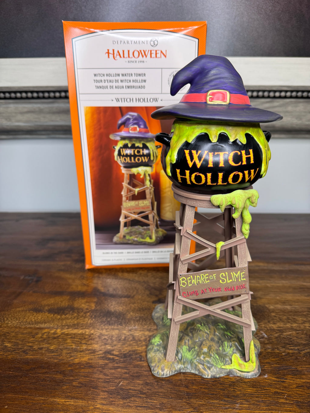 Dept 56 Snow Village Halloween Witch Halloween Watertower