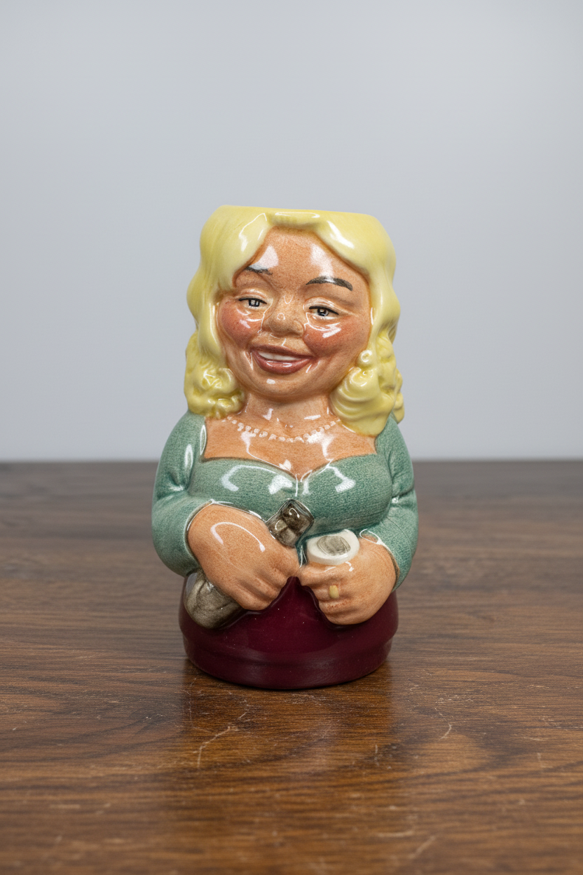 Royal Doulton Betty Bitters Small Toby Jug