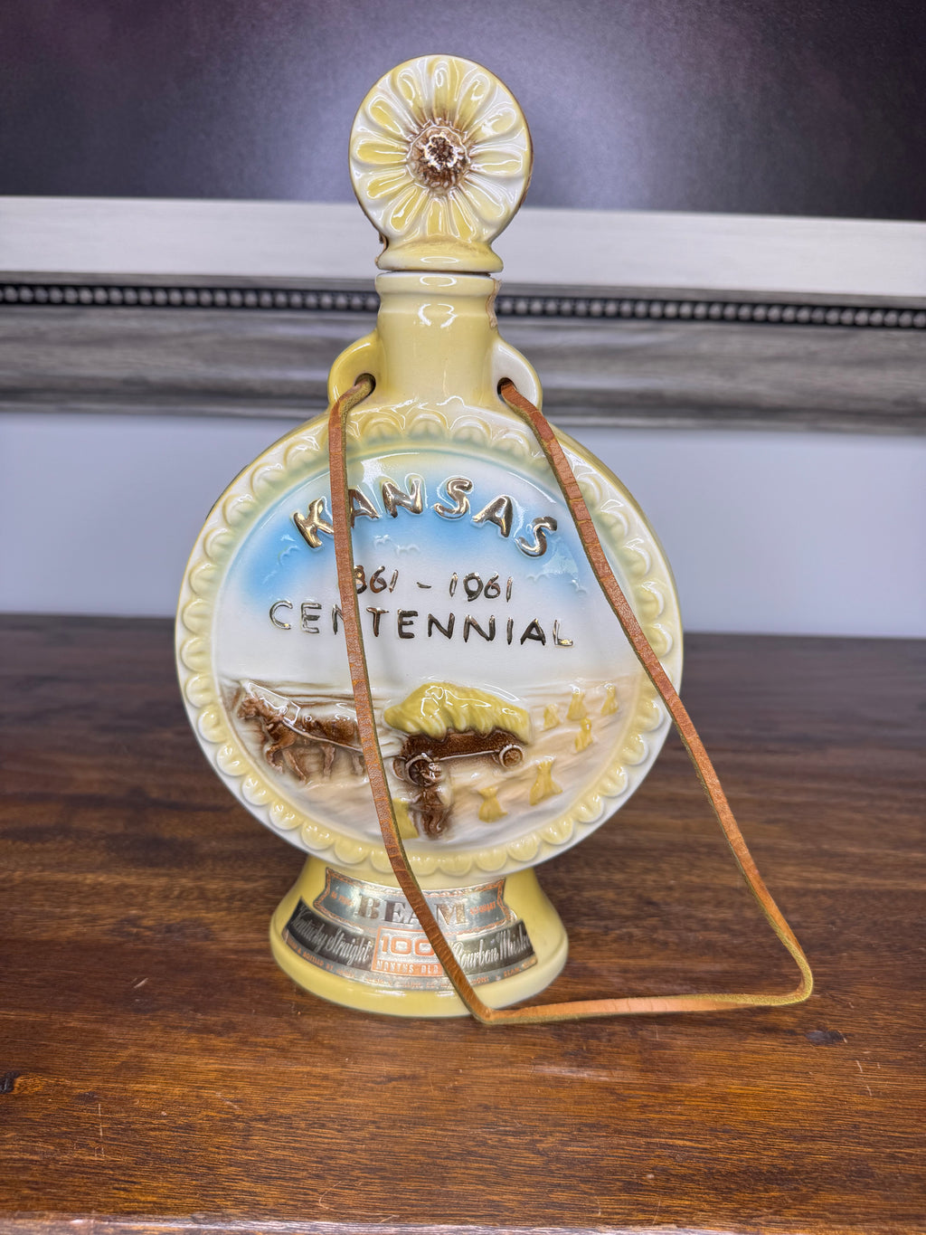 Vintage 1961 Kansas Centennial Decanter