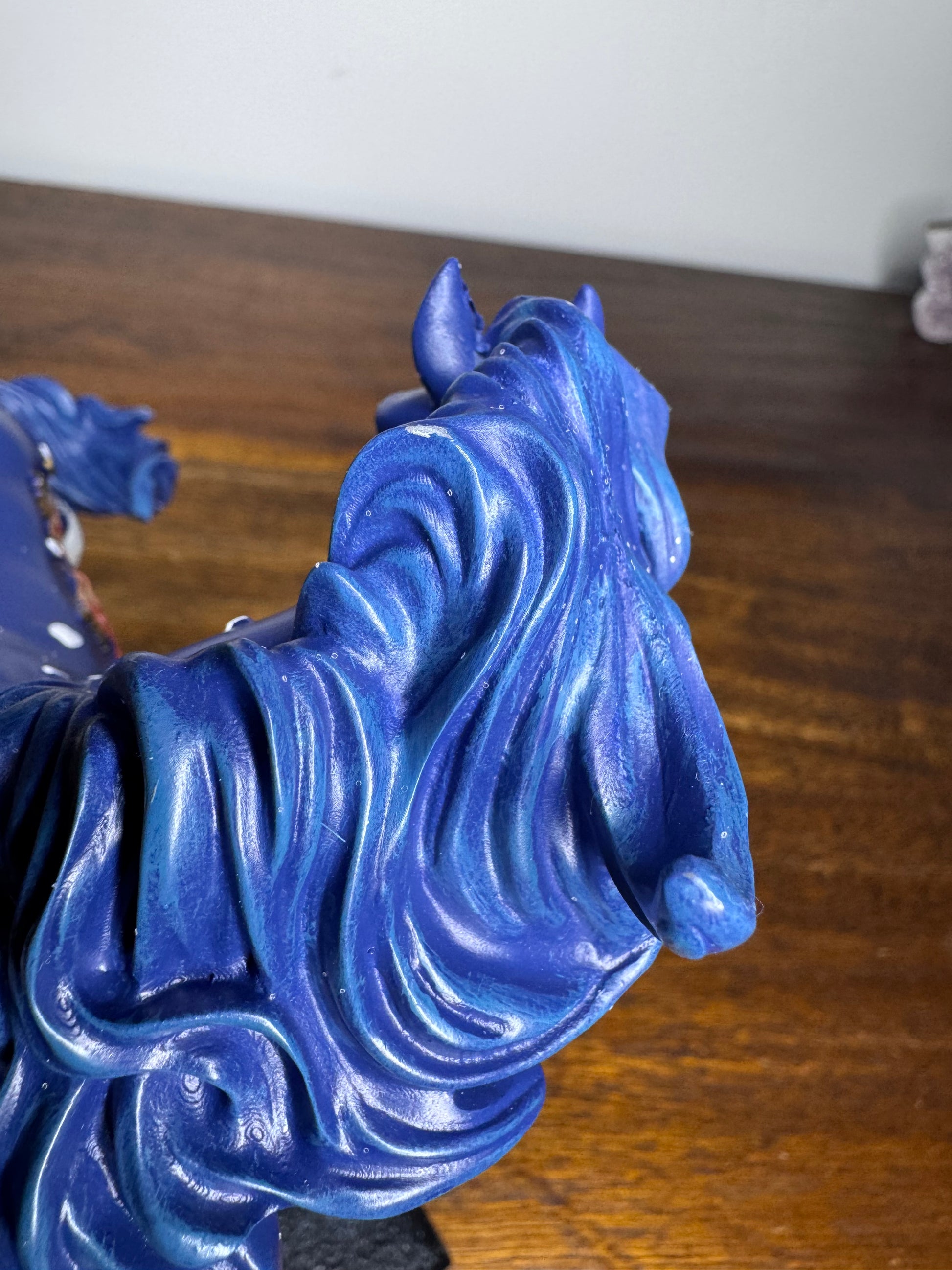 Trail of Painted Ponies Up on The Housetop Figure