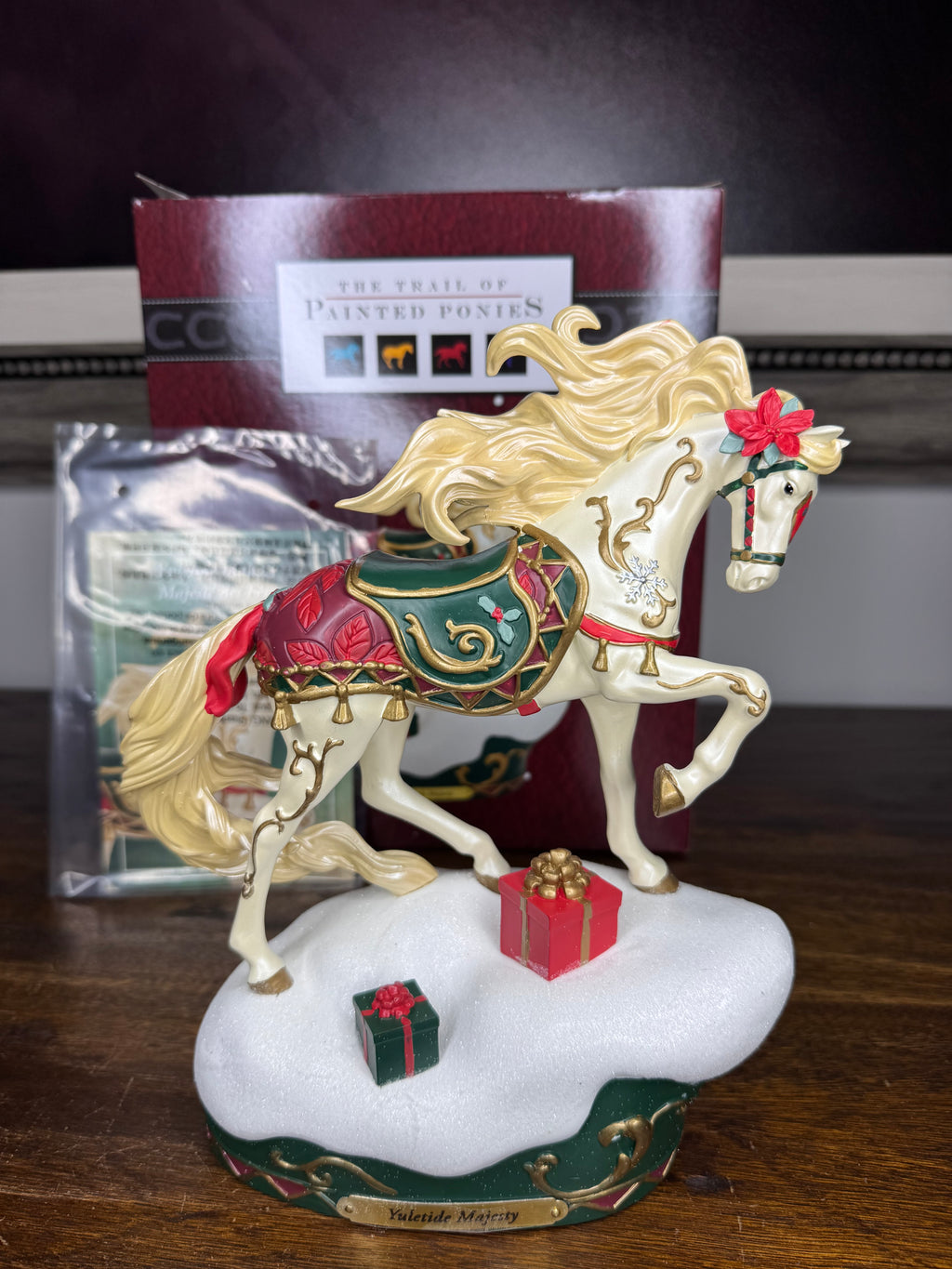 NIB Trail of Painted Ponies Yuletide Majesty