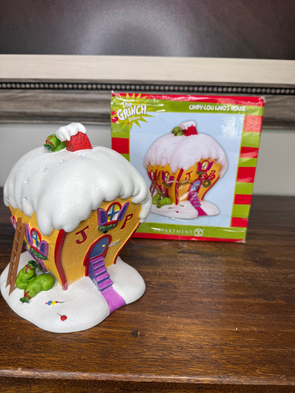 Dept 56 Grinch Village Cindy Lou Who’s House