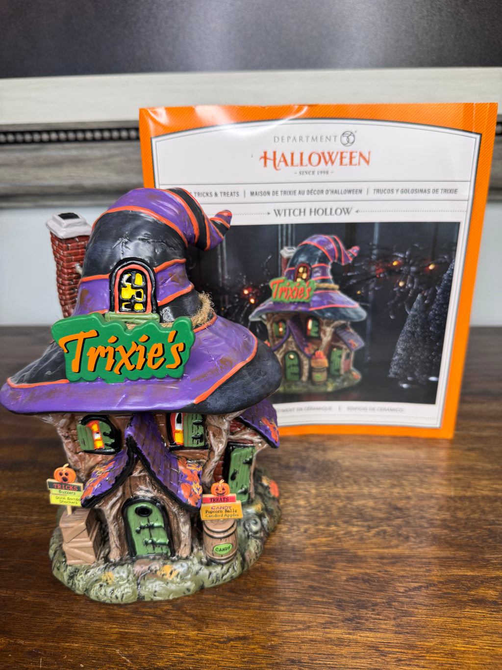 Dept 56 Trixie’s Tricks and Treats Snow Village Halloween