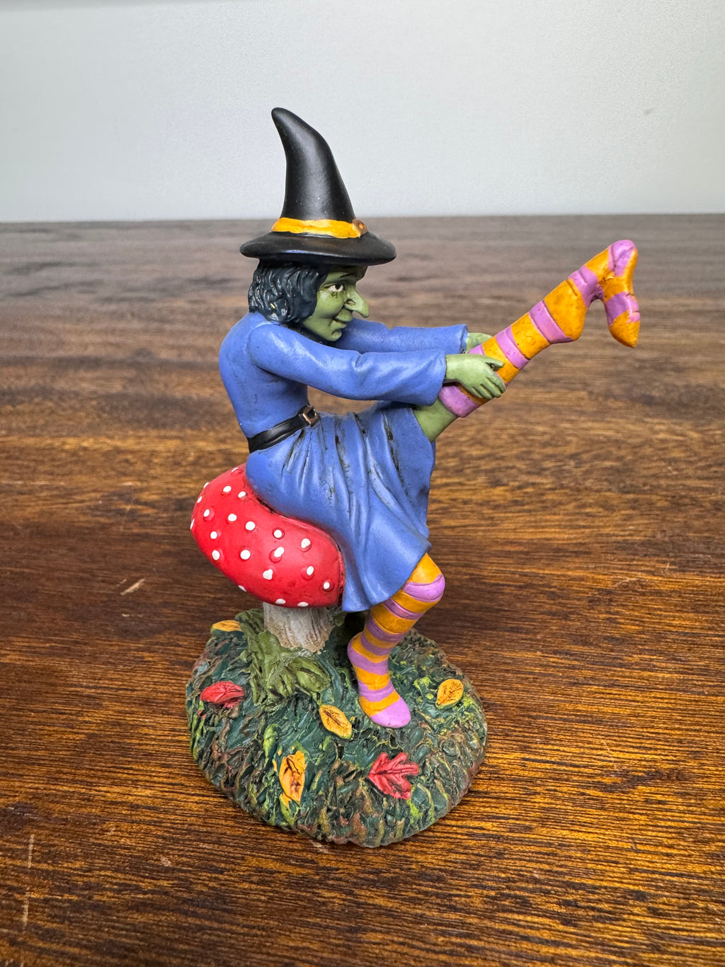 Dept 56 Snow Village Halloween “Darn Good Darn” Witch Figurine