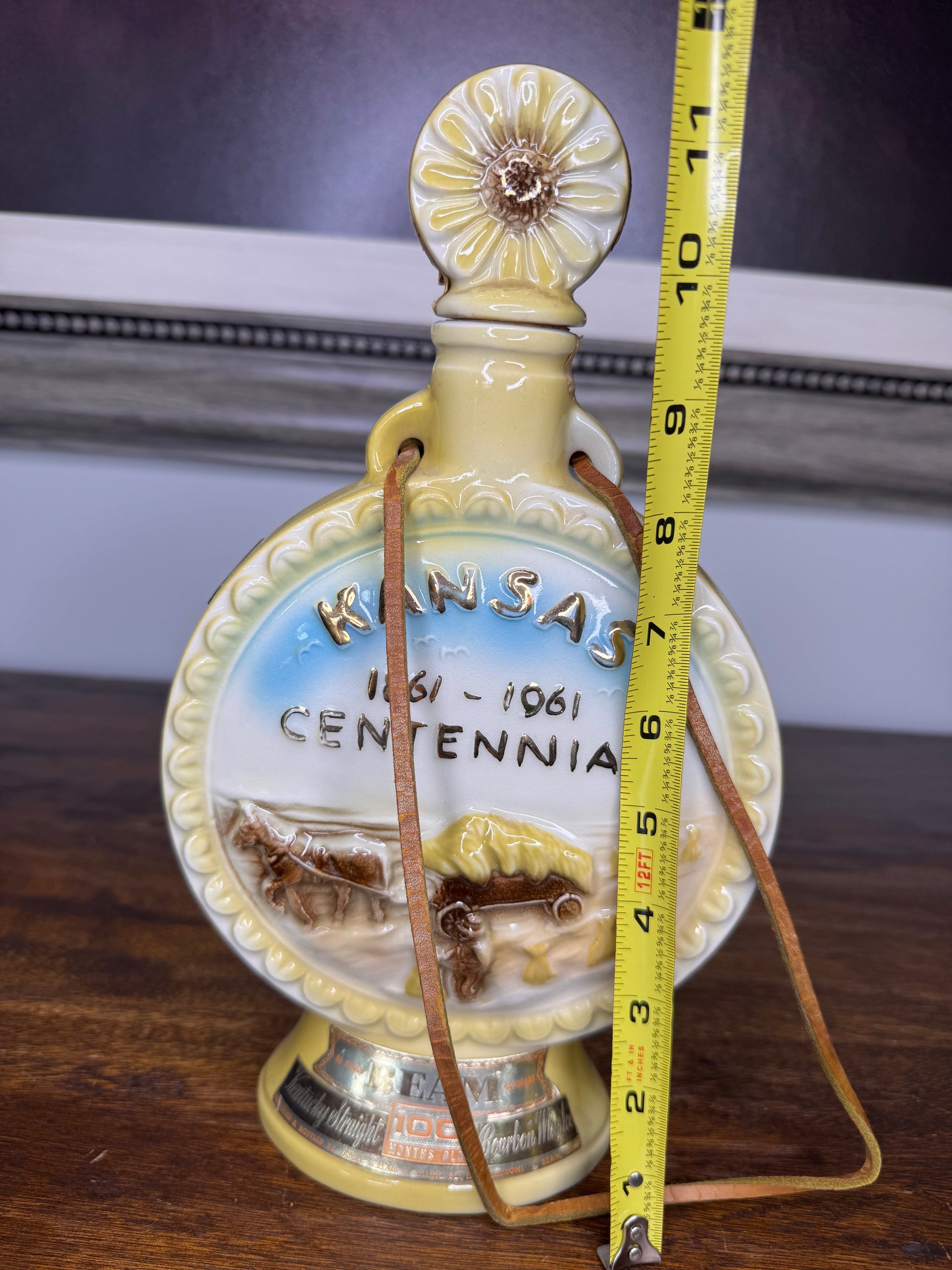 Vintage 1961 Kansas Centennial Decanter