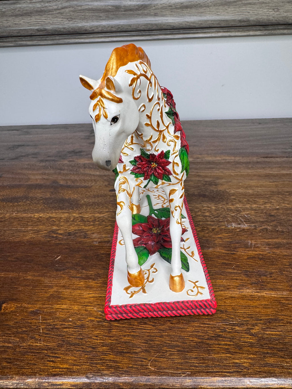 Trail of Painted Ponies Poinsettia Pony 1E w/Box