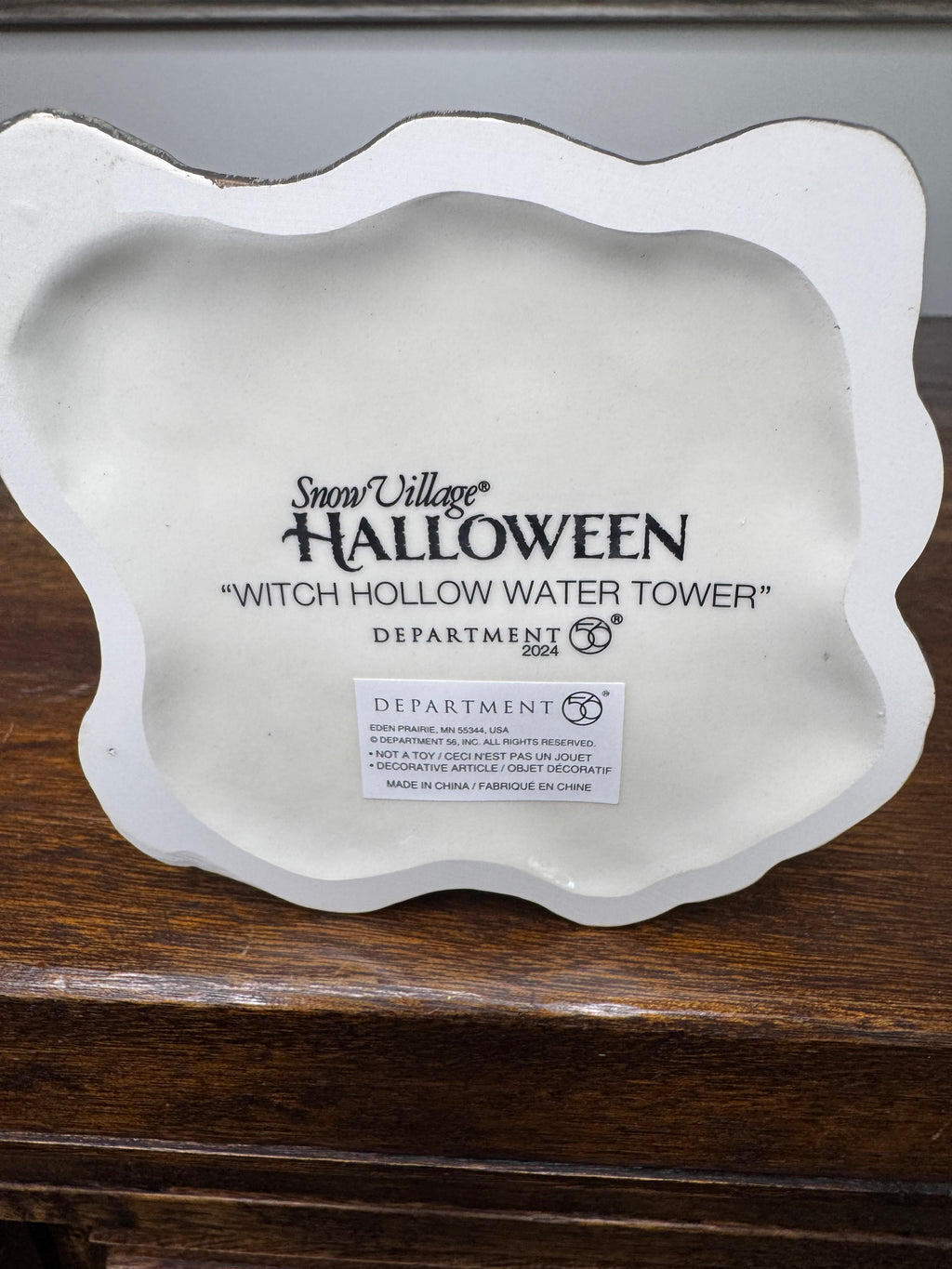 Dept 56 Snow Village Halloween Witch Halloween Watertower