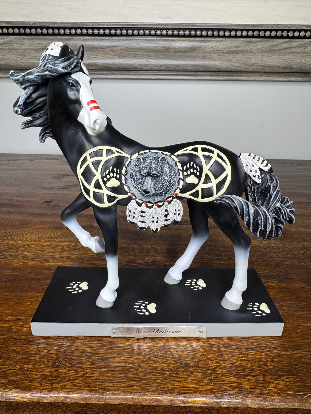 Trail of Painted Ponies Bear Medicine Figurine. NIB