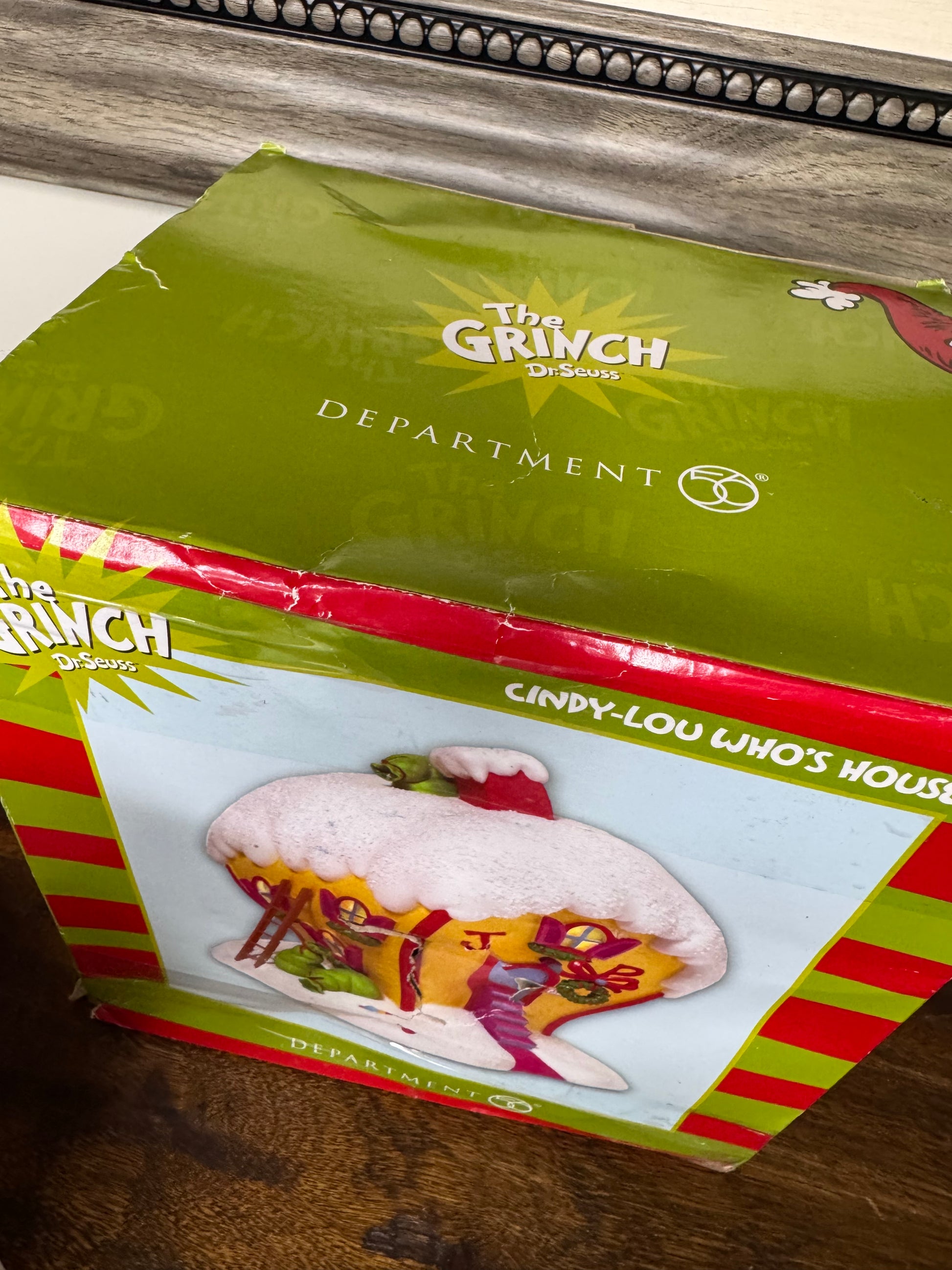 Dept 56 Grinch Village Cindy Lou Who’s House