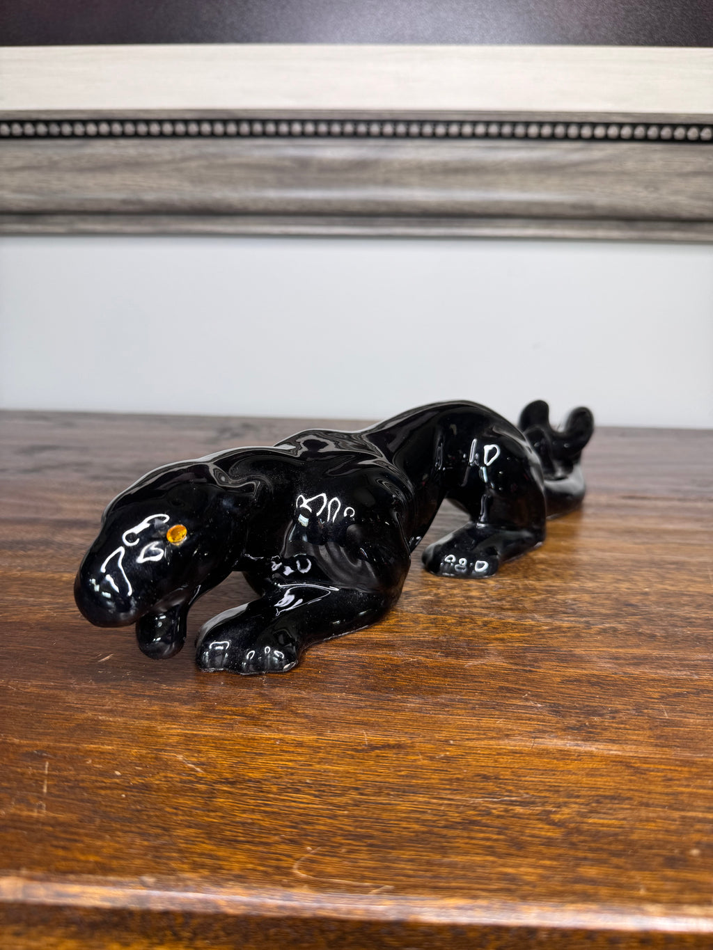 MCM Crouching Black Panther Medium Size