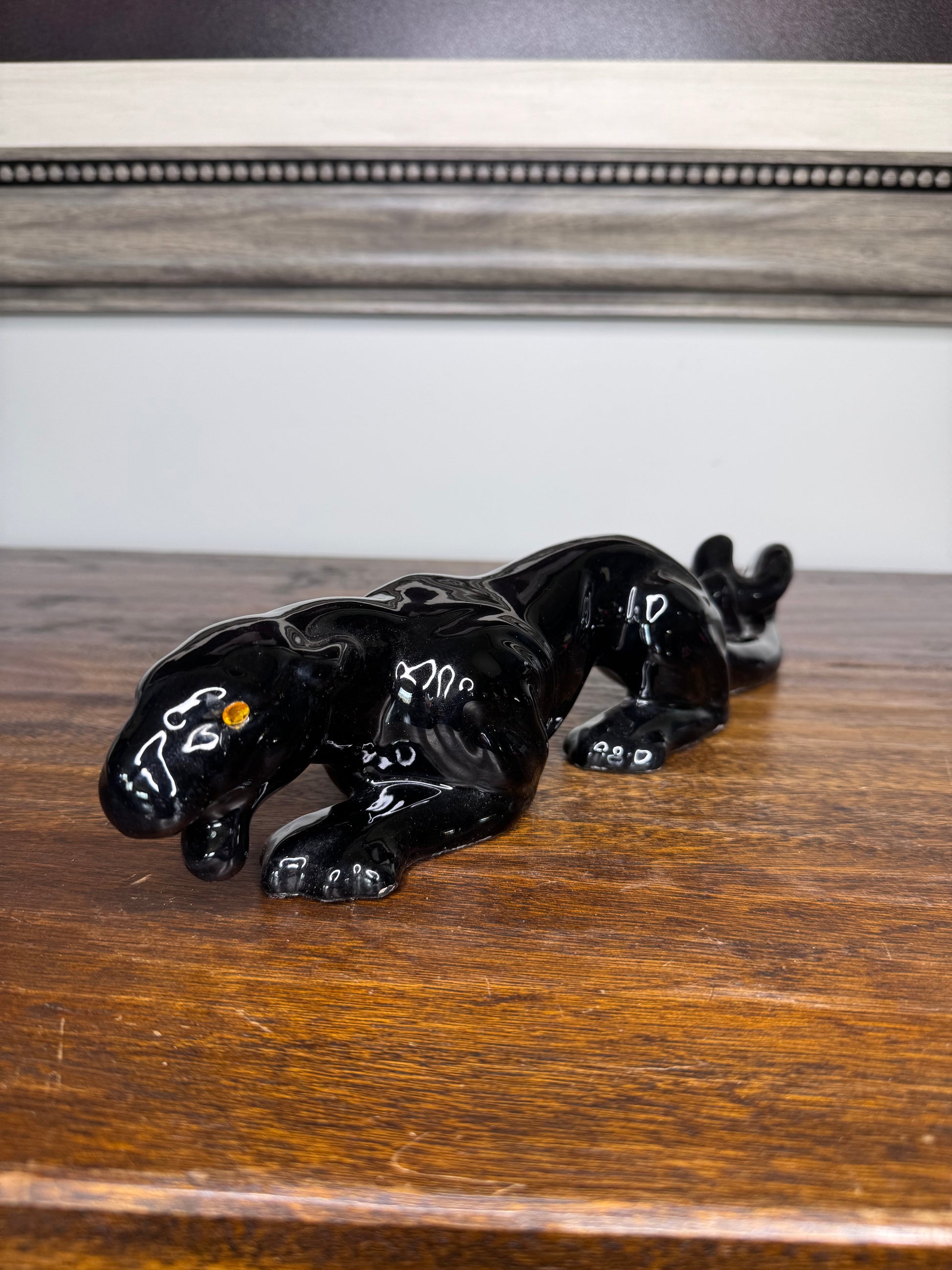 MCM Crouching Black Panther Medium Size