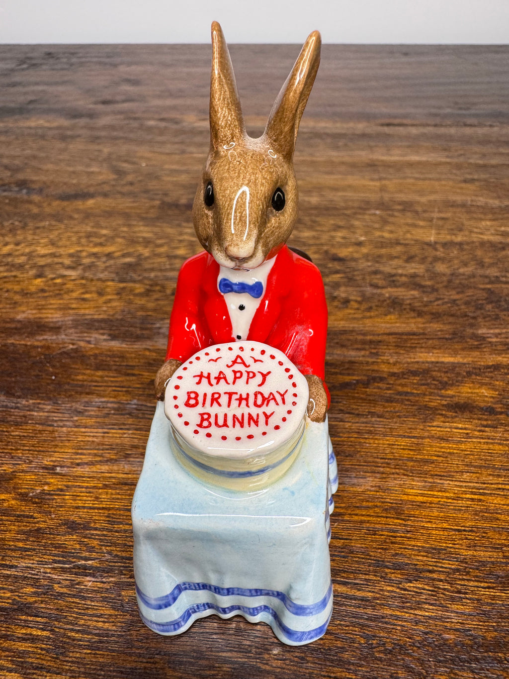 Royal Doulton Happy Birthday Bunnykins Figurine