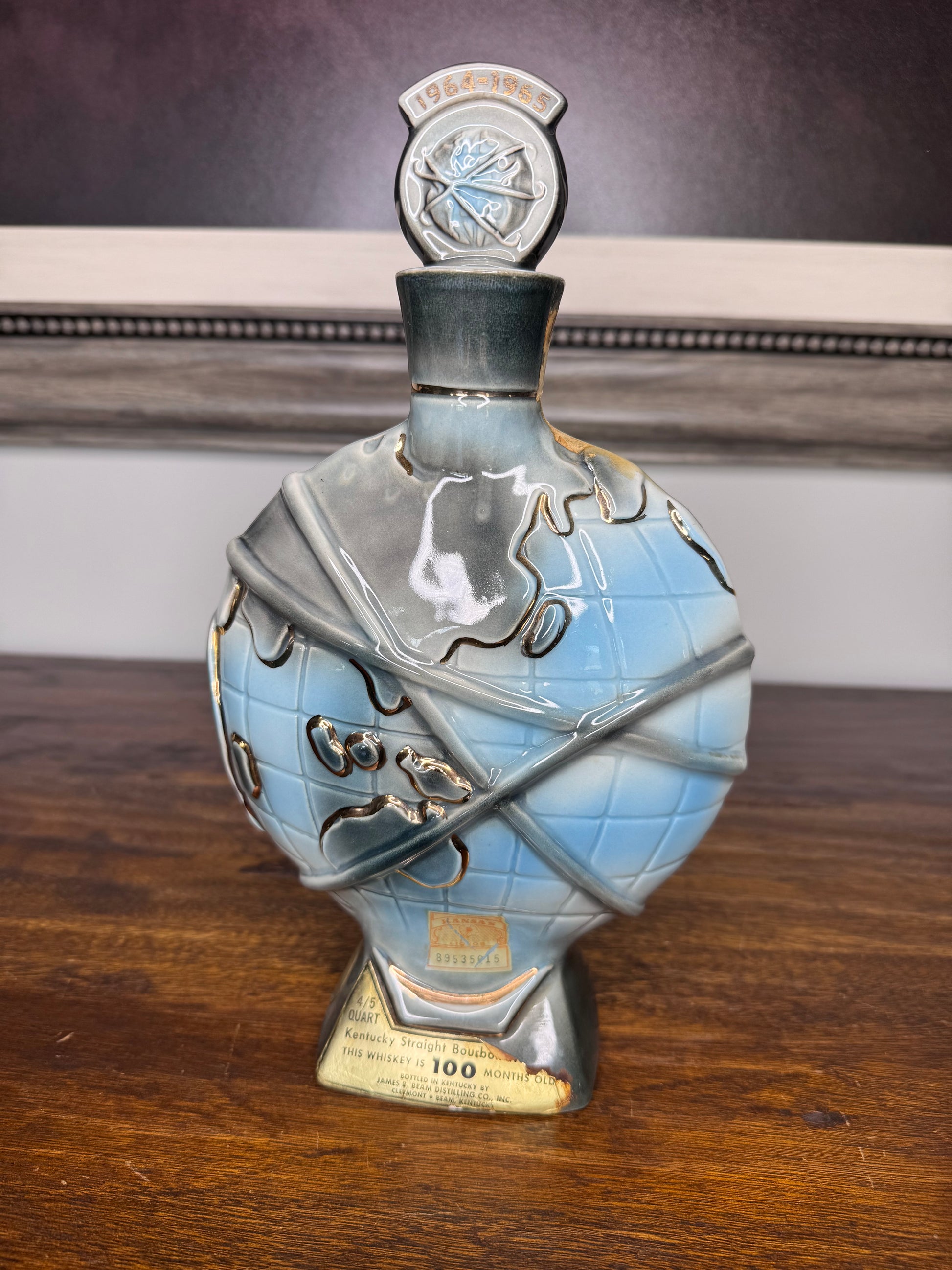 Vintage 1964-65 Jim Beam World’s Fair Decanter