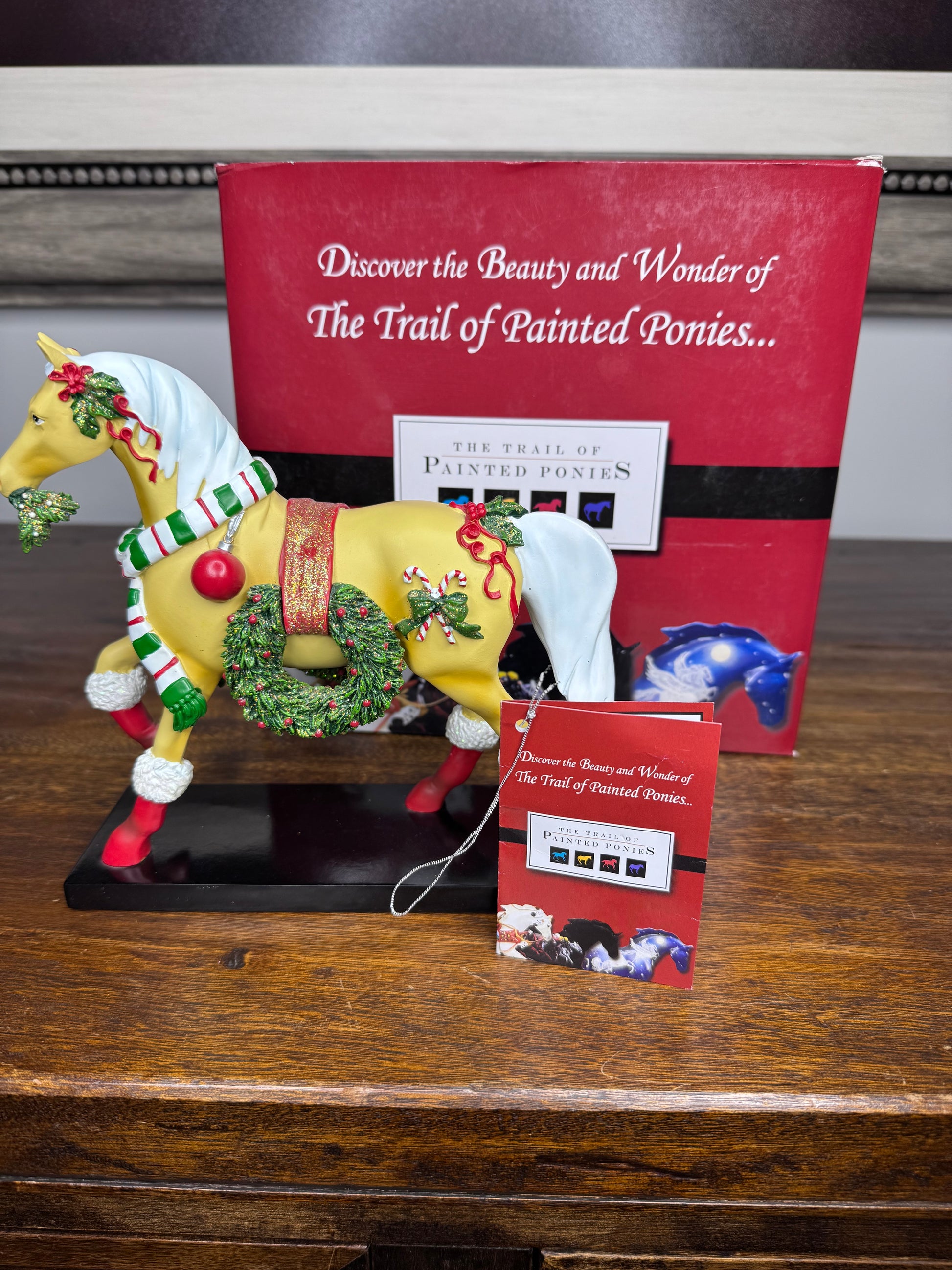 Trail of Painted Ponies Christmas Parade Figurine