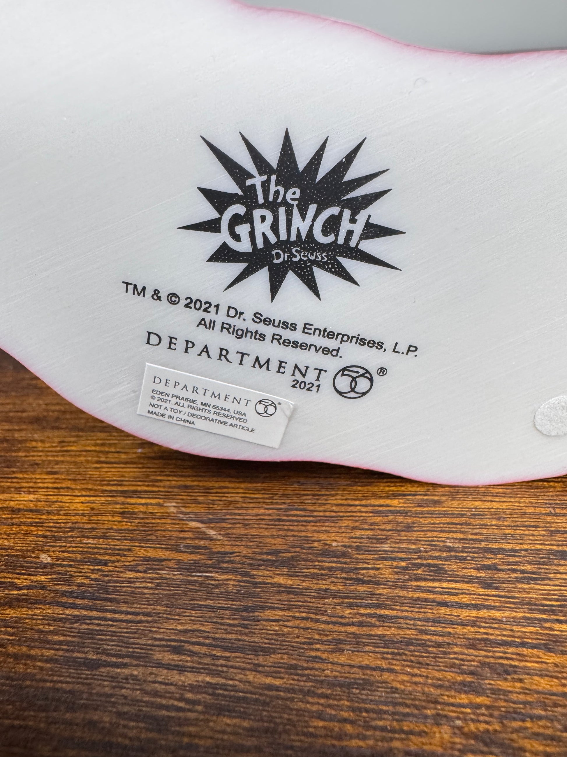 Dept 56 Grinch Village Accessory “The Grinch’s Small Heart” NIB