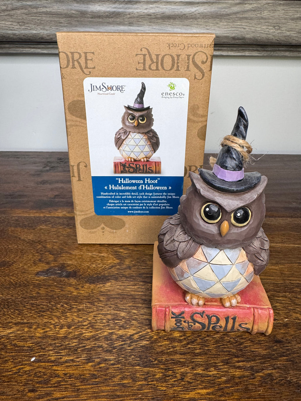 Jim Shore Heartwood Creek “Halloween Hoot”