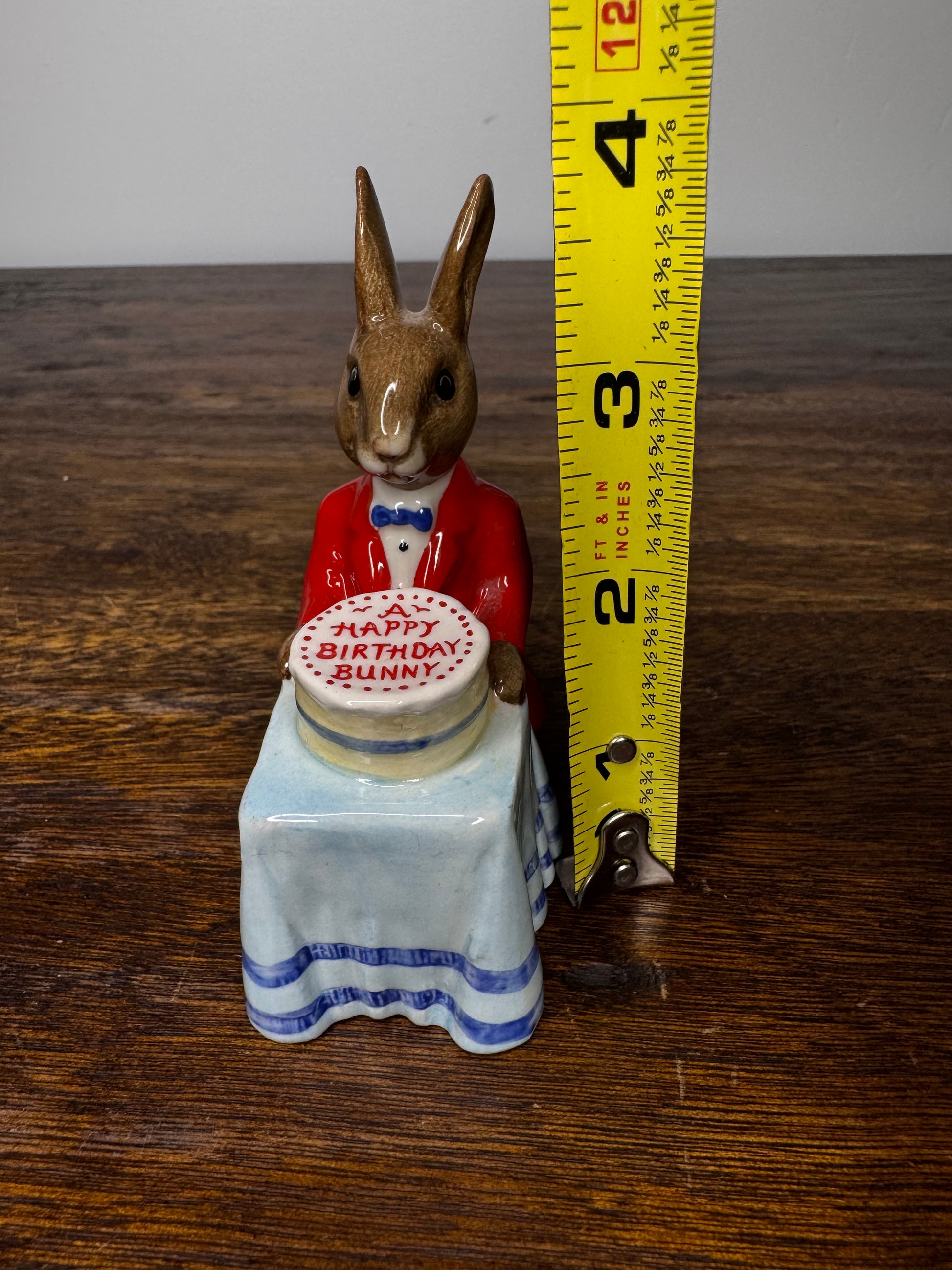 Royal Doulton Happy Birthday Bunnykins Figurine