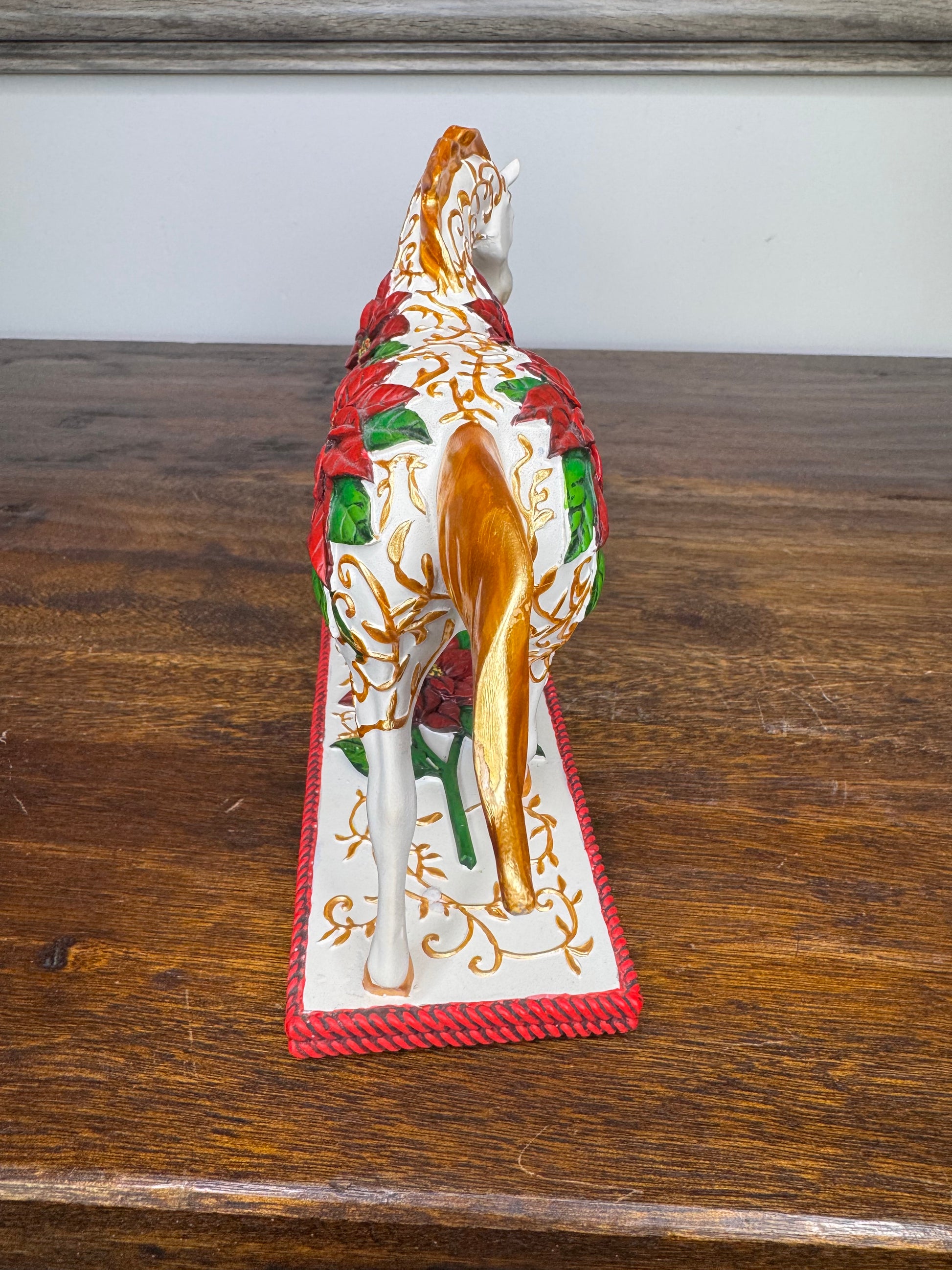 Trail of Painted Ponies Poinsettia Pony 1E w/Box