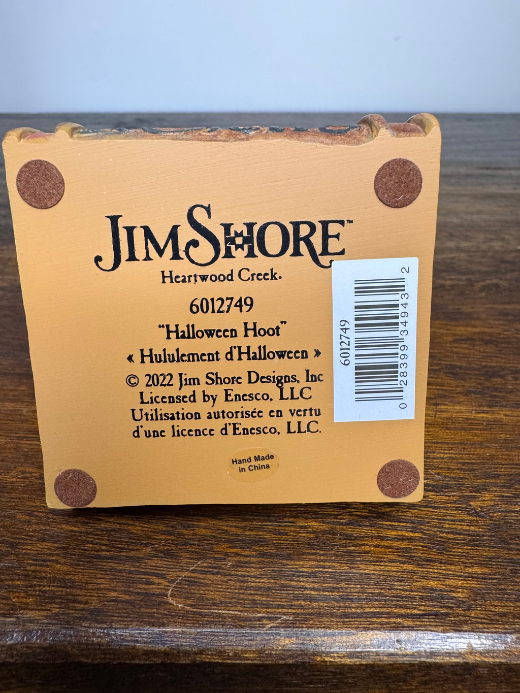 Jim Shore Heartwood Creek “Halloween Hoot”
